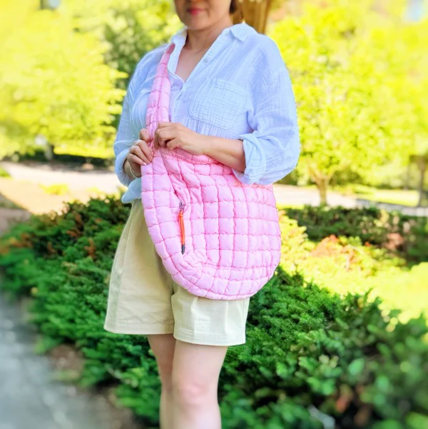 Perfect Puffy Large Quilted Bag - Image 4