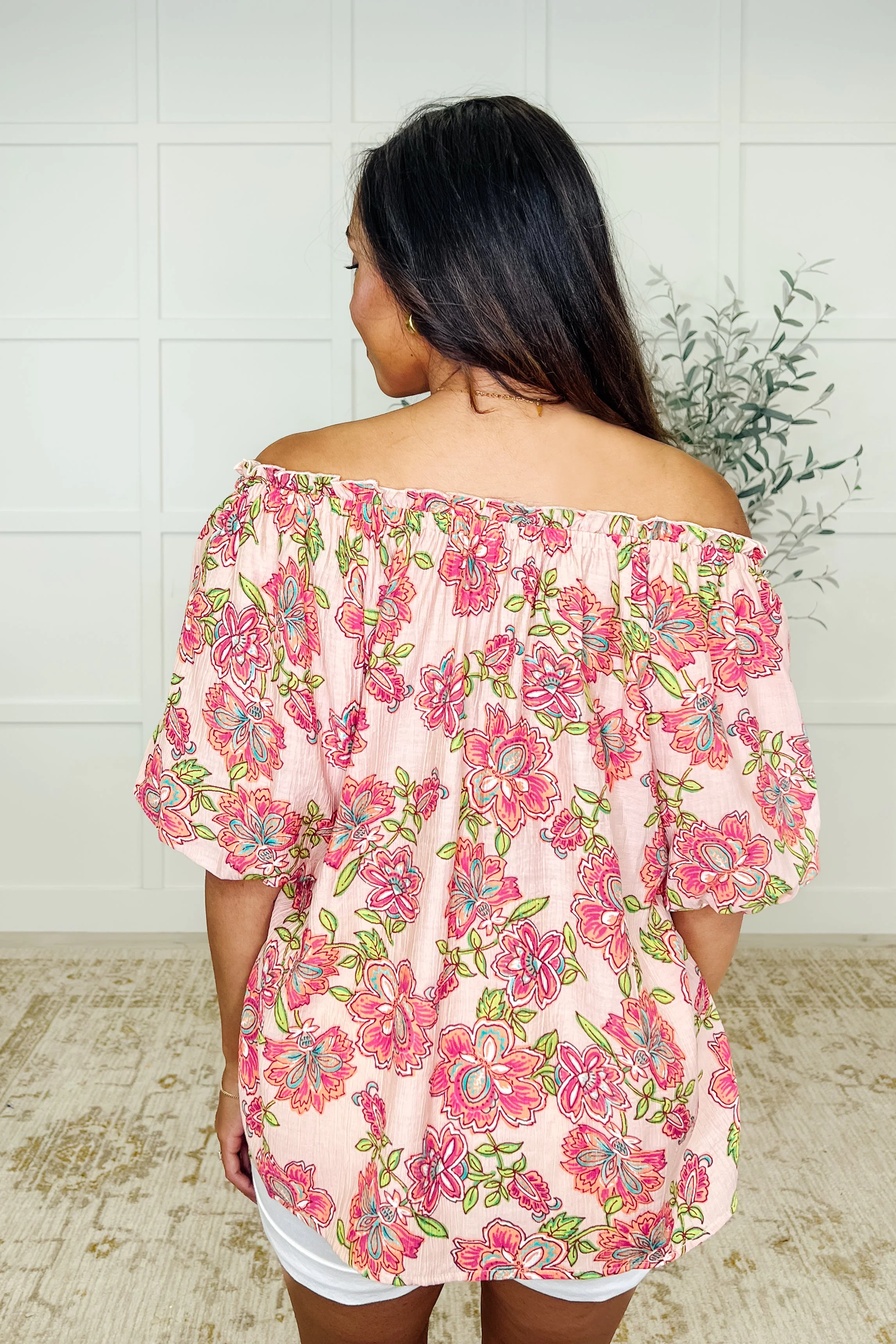 Petal Perfect Off the Shoulder Blouse - Image 4