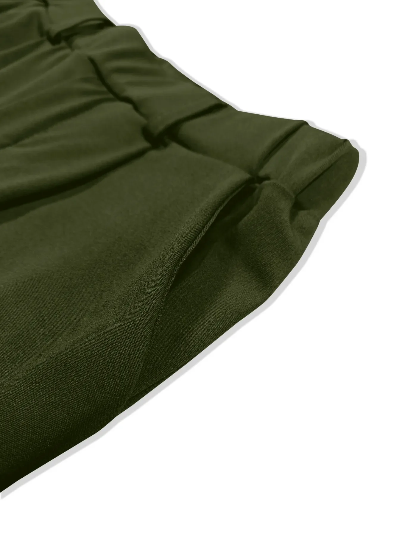 Pleated Detail Pants with Pockets - Image 18