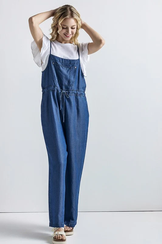 Plus Pocket Adjustable Straps Overall Jumpsuit - Image 6