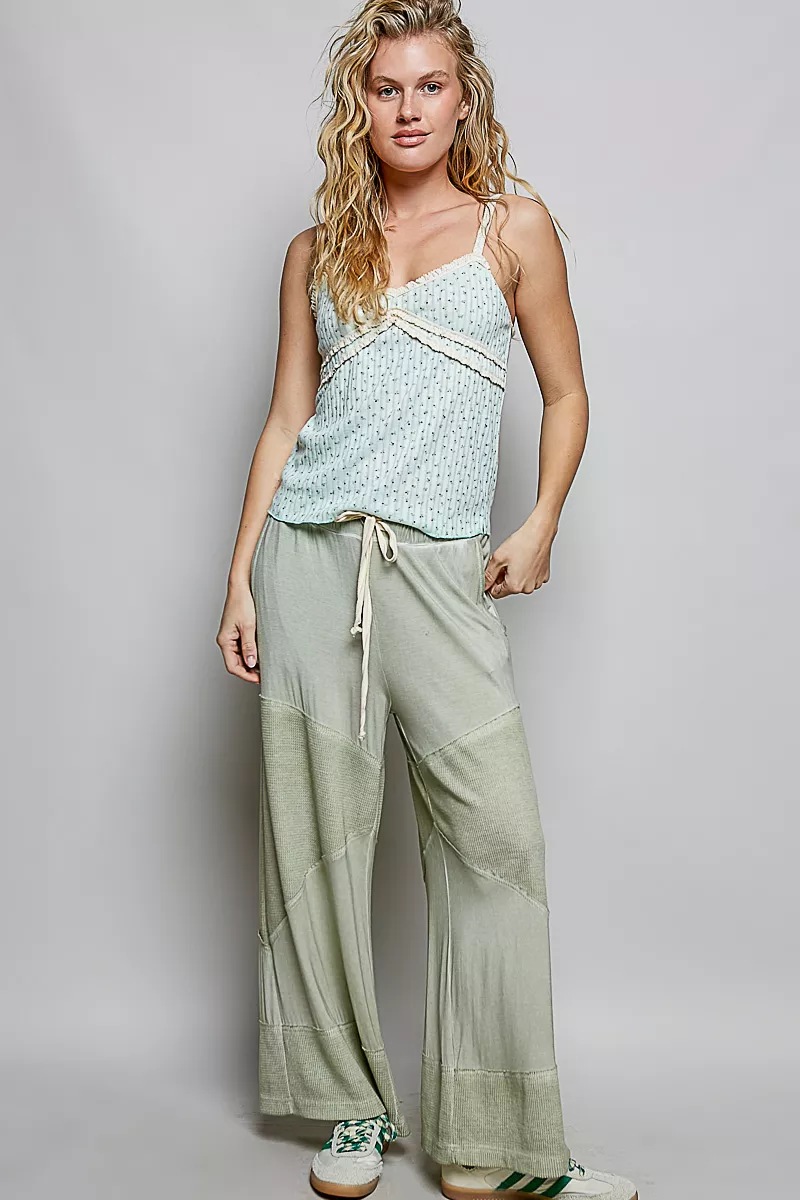 POL Floral Printed Lightweight Ribbed Knit Cami - Image 4