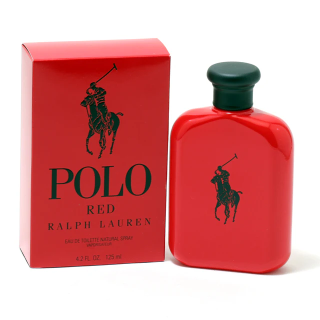 POLO RED MEN BY RALPH LAUREN EDT SPRAY 4.2 OZ