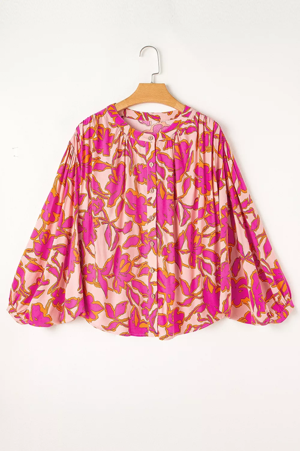 Printed Button Up Shirt - Image 4