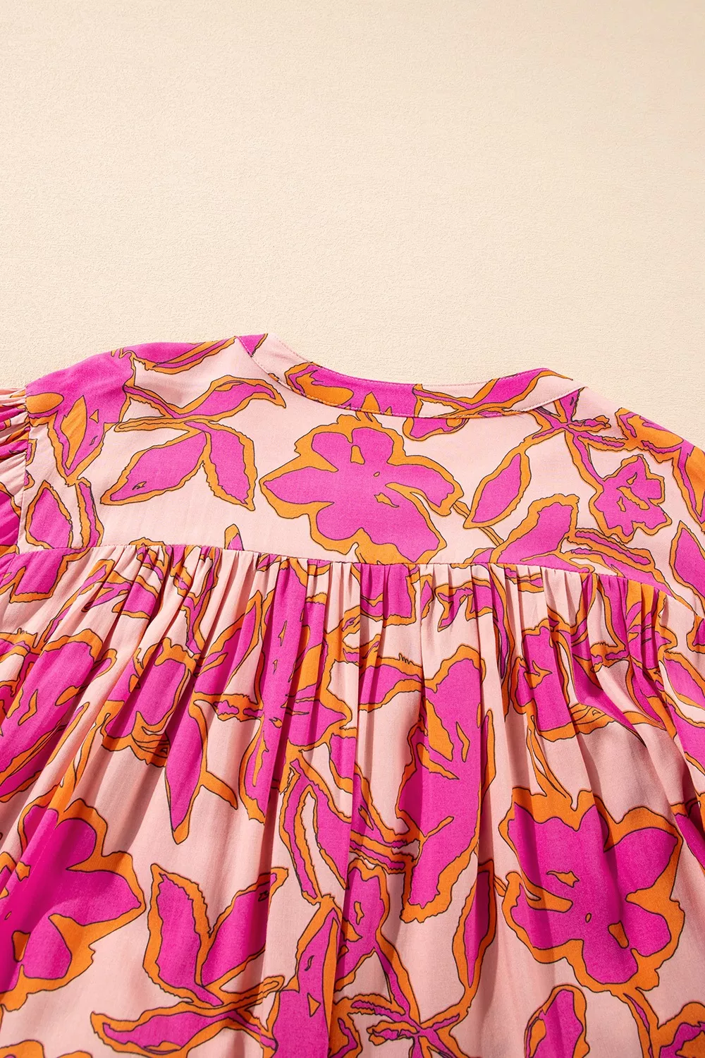 Printed Button Up Shirt - Image 6