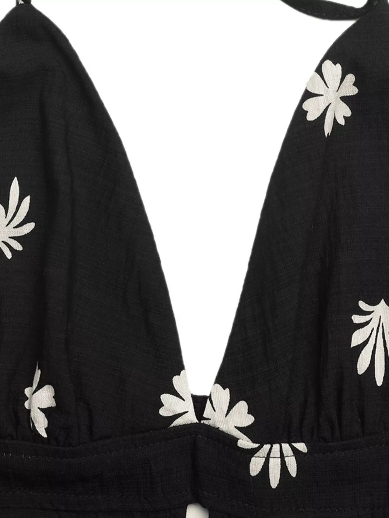 Printed Halter Neck Maxi Dress - Image 7