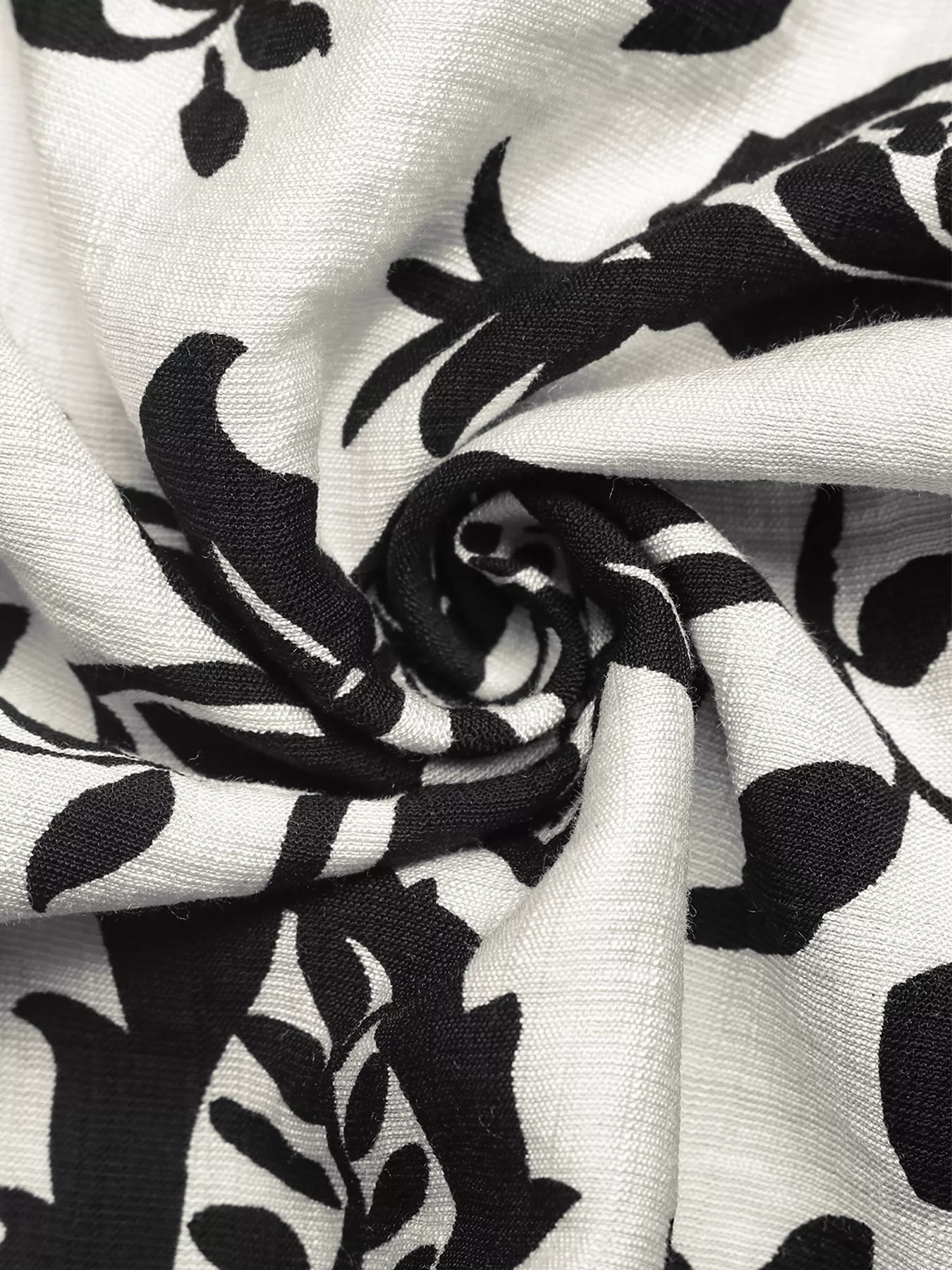 Printed Long Sleeve Midi Dress - Image 7