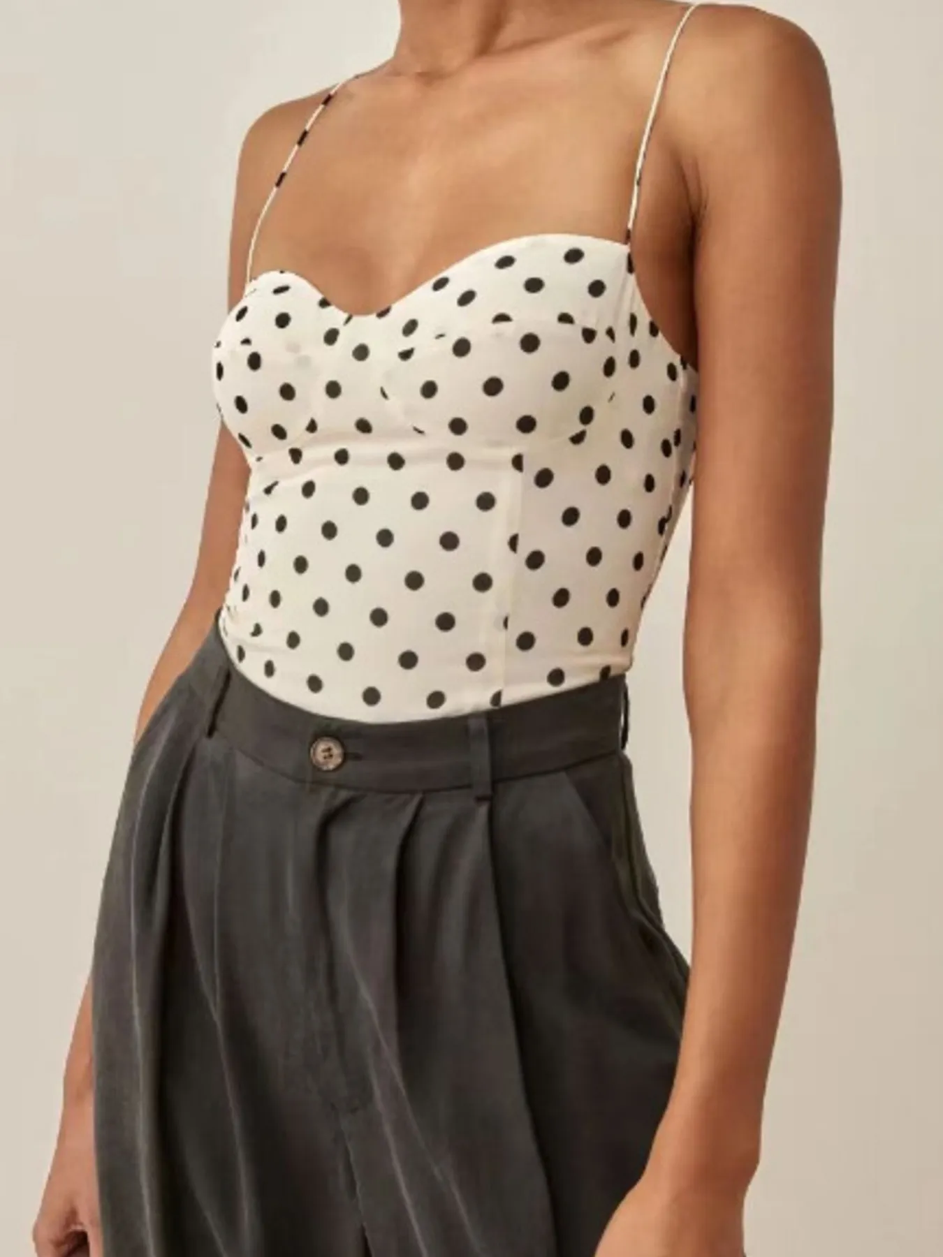 Printed Smocked Cami Top - Image 12