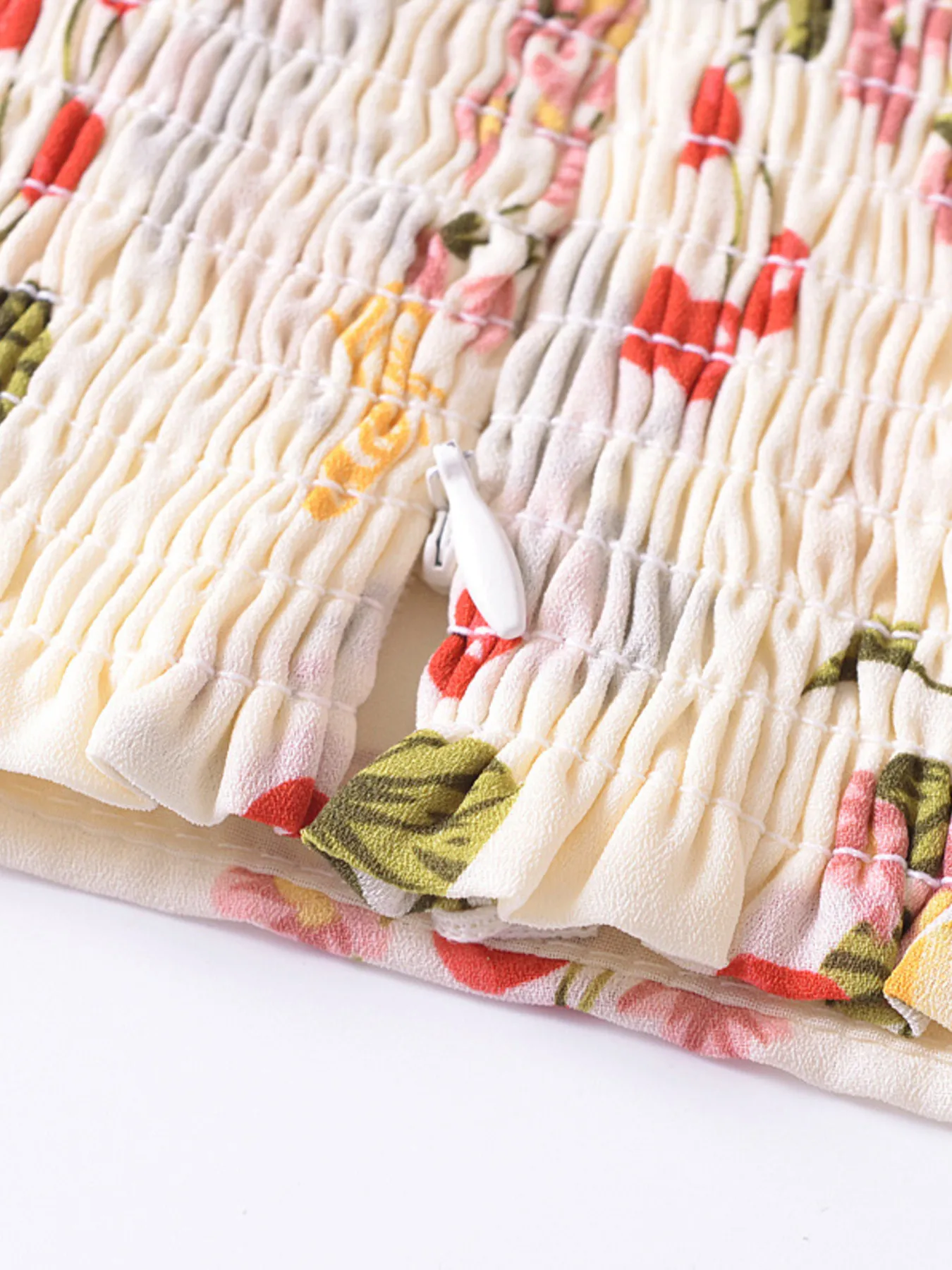 Printed Smocked Cami Top - Image 7