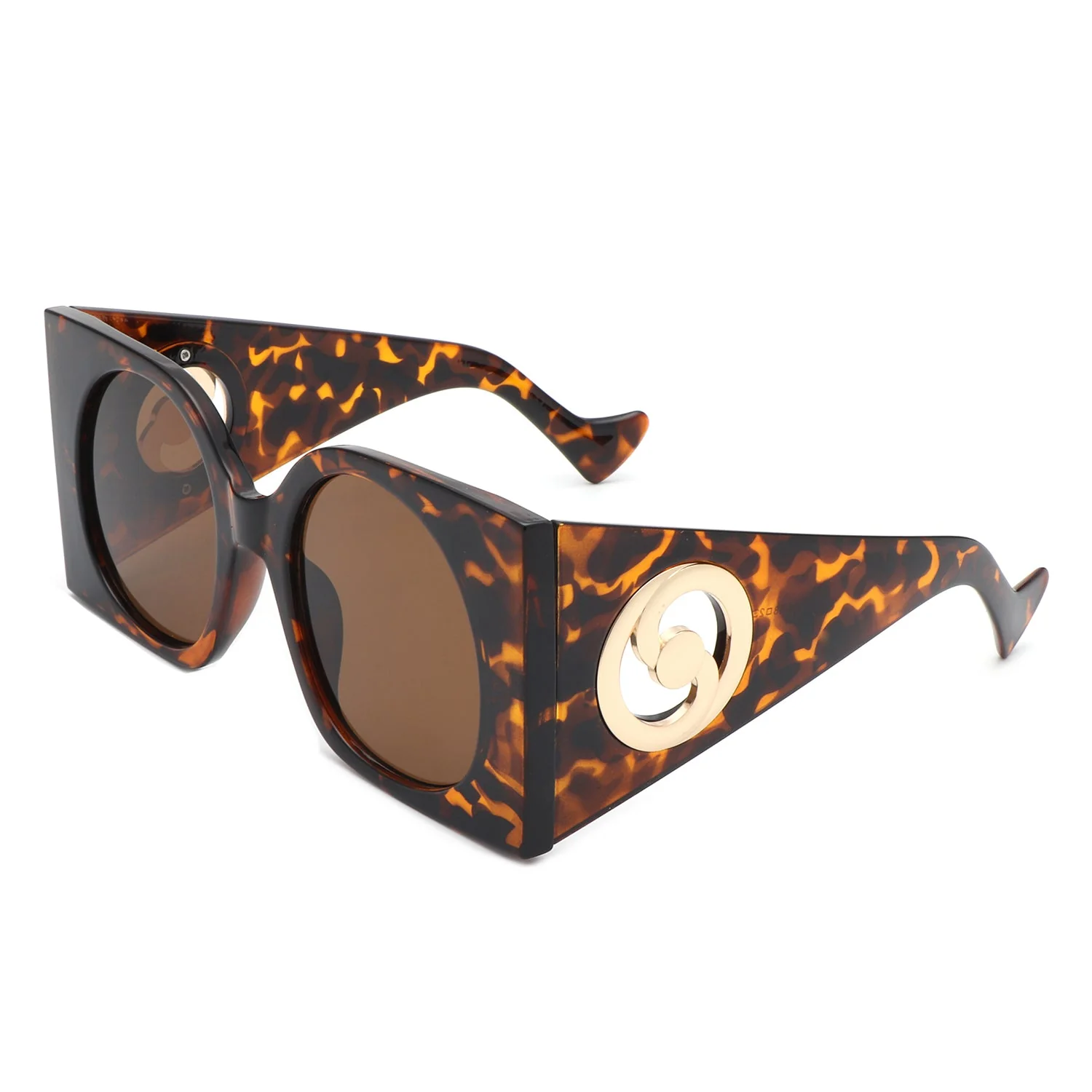 Prism - Chunky Oversized Square Fashion Luxury Sunglasses for Women - Image 5