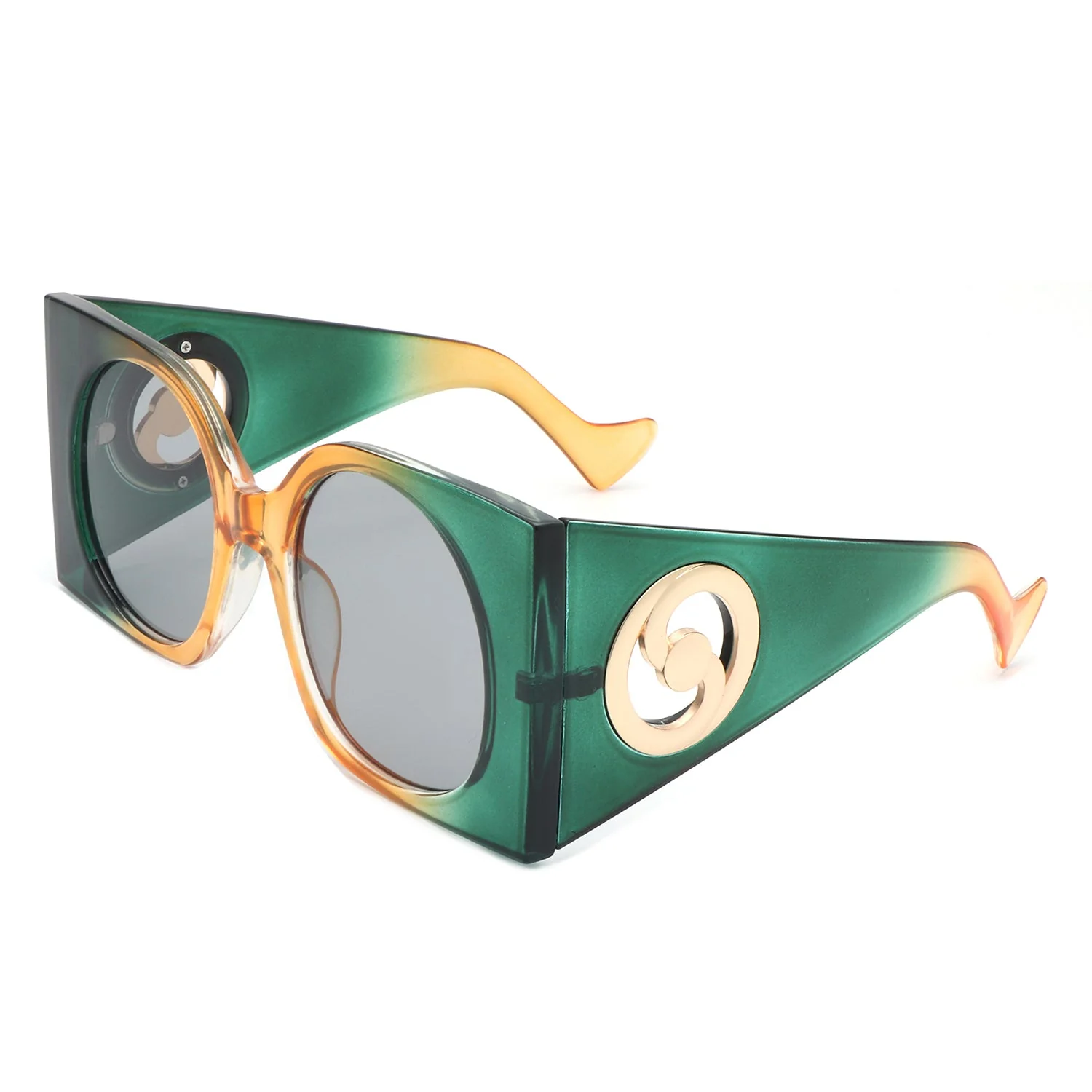 Prism - Chunky Oversized Square Fashion Luxury Sunglasses for Women - Image 7