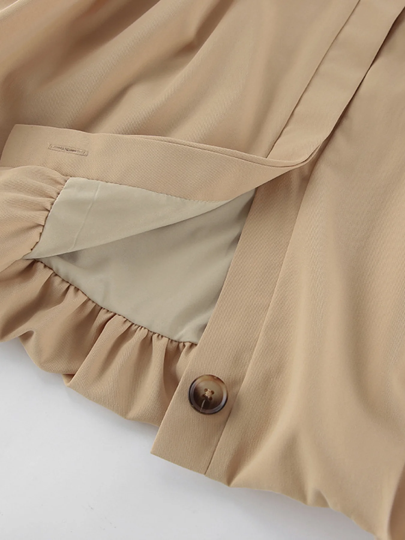 Puff Sleeve Button-Down Jacket - Image 10