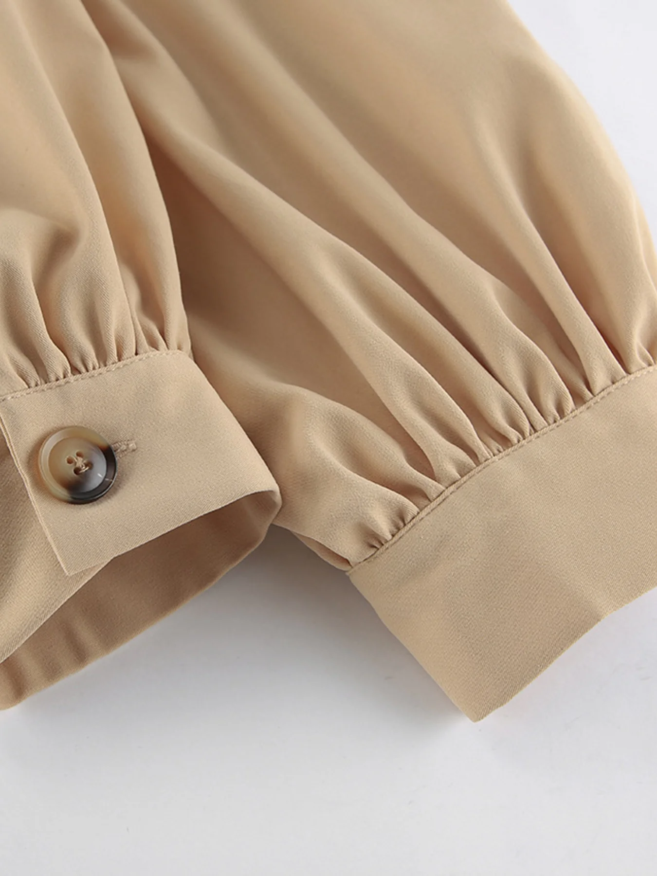 Puff Sleeve Button-Down Jacket - Image 9