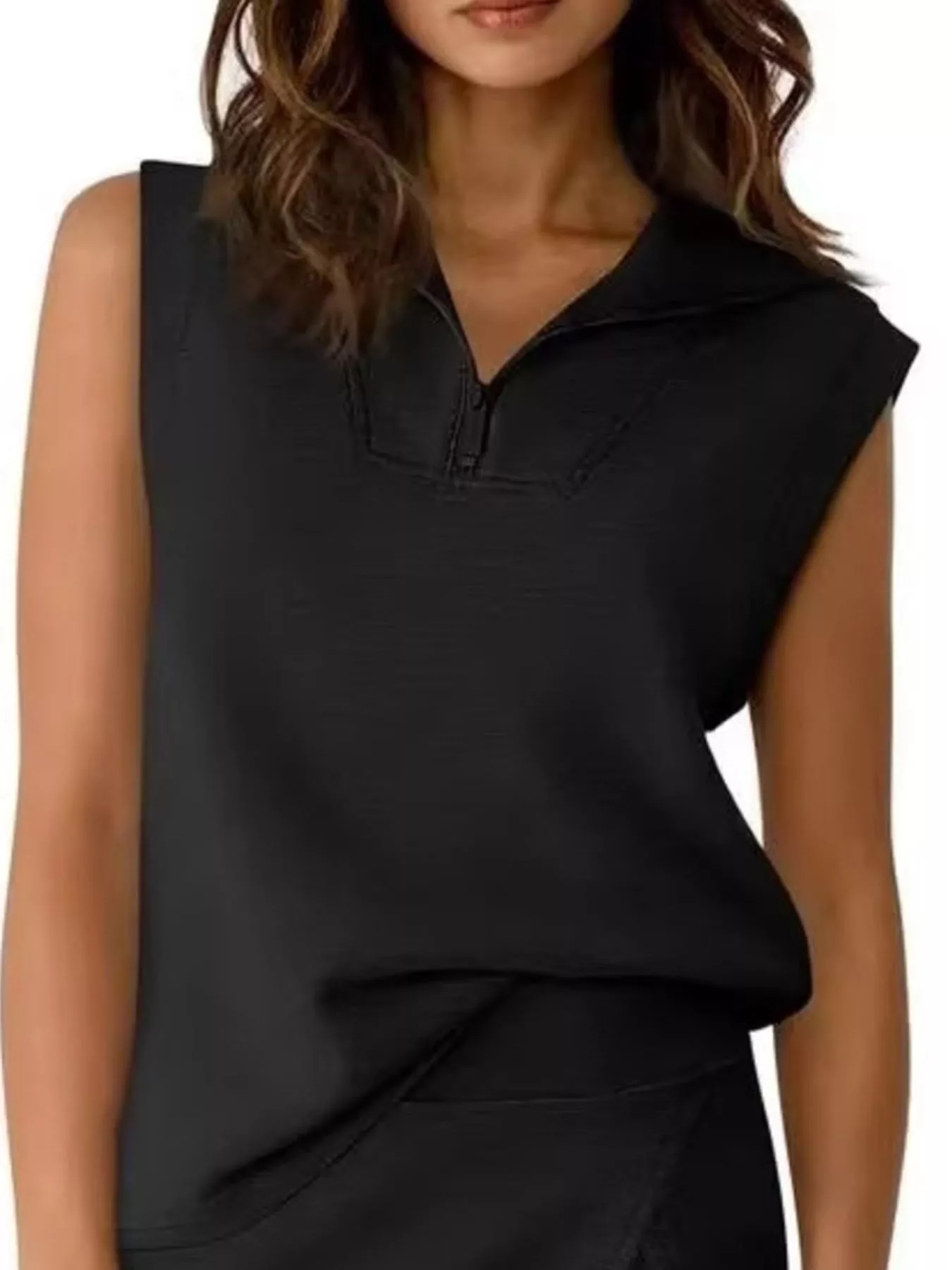 Quarter Zip Top and Skort Set - Image 5