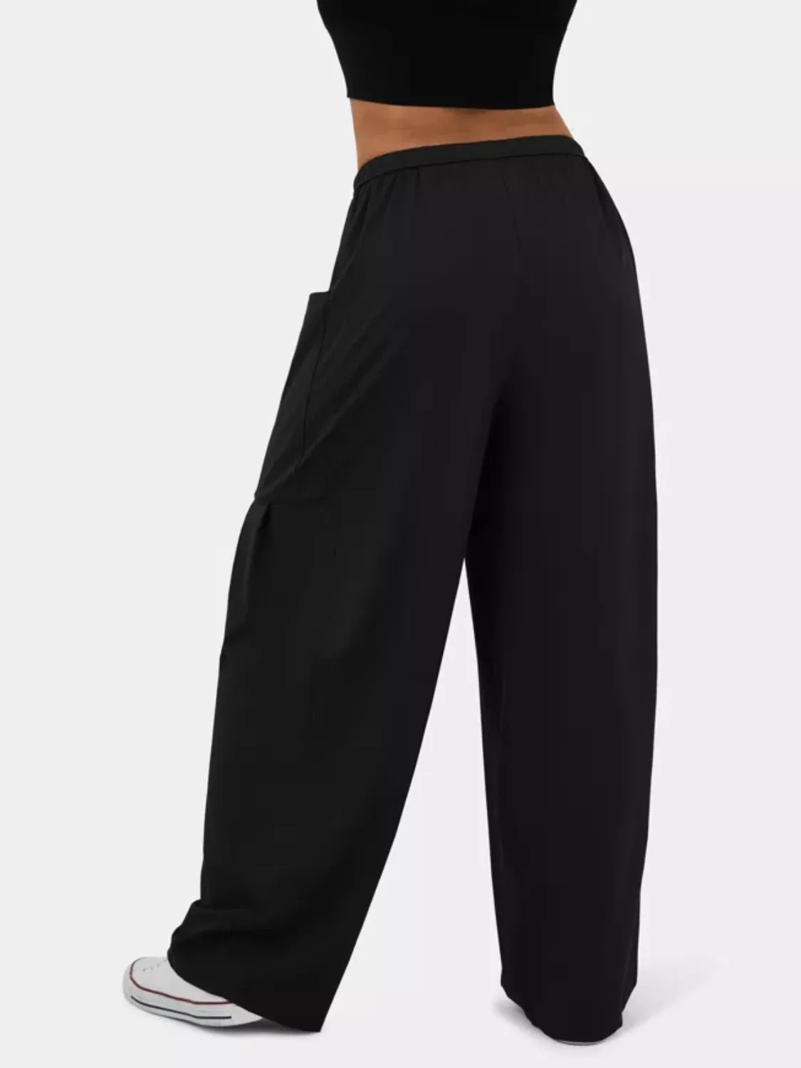 Relaxed Fit Drawstring Pants - Image 3