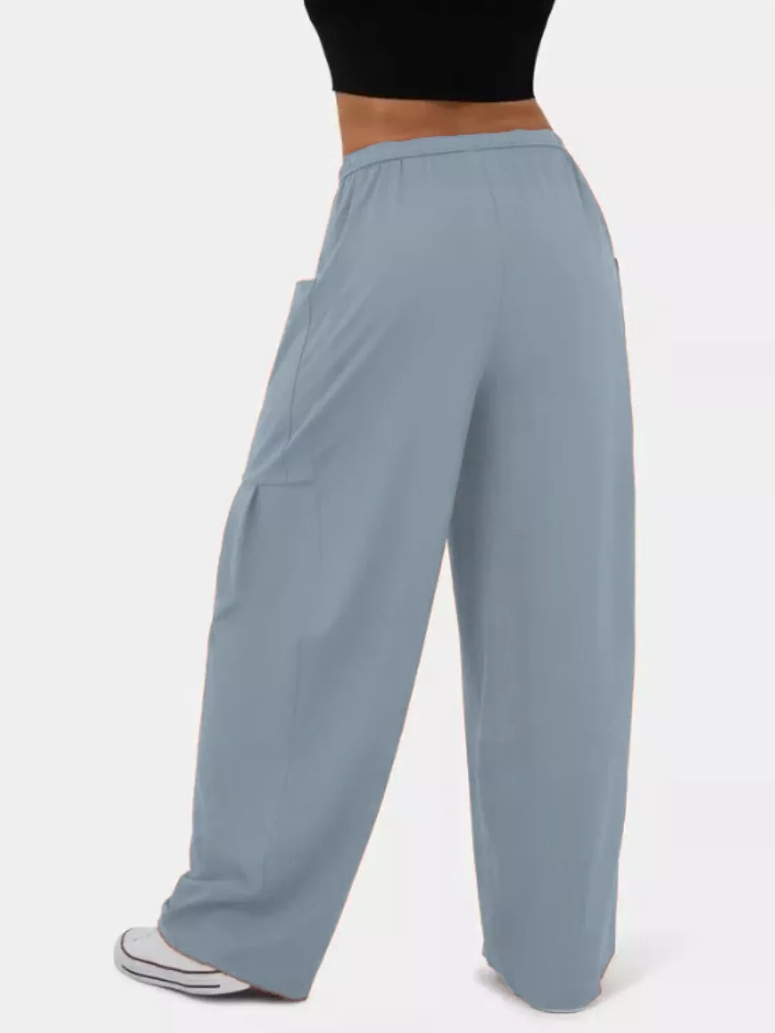 Relaxed Fit Drawstring Pants - Image 9