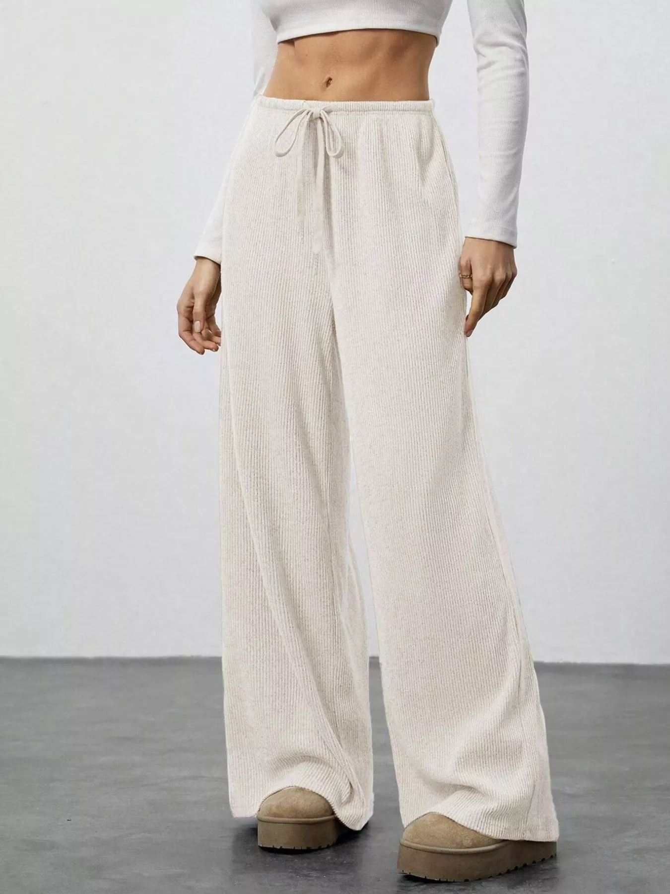Relaxed Fit Drawstring Pants - Image 17