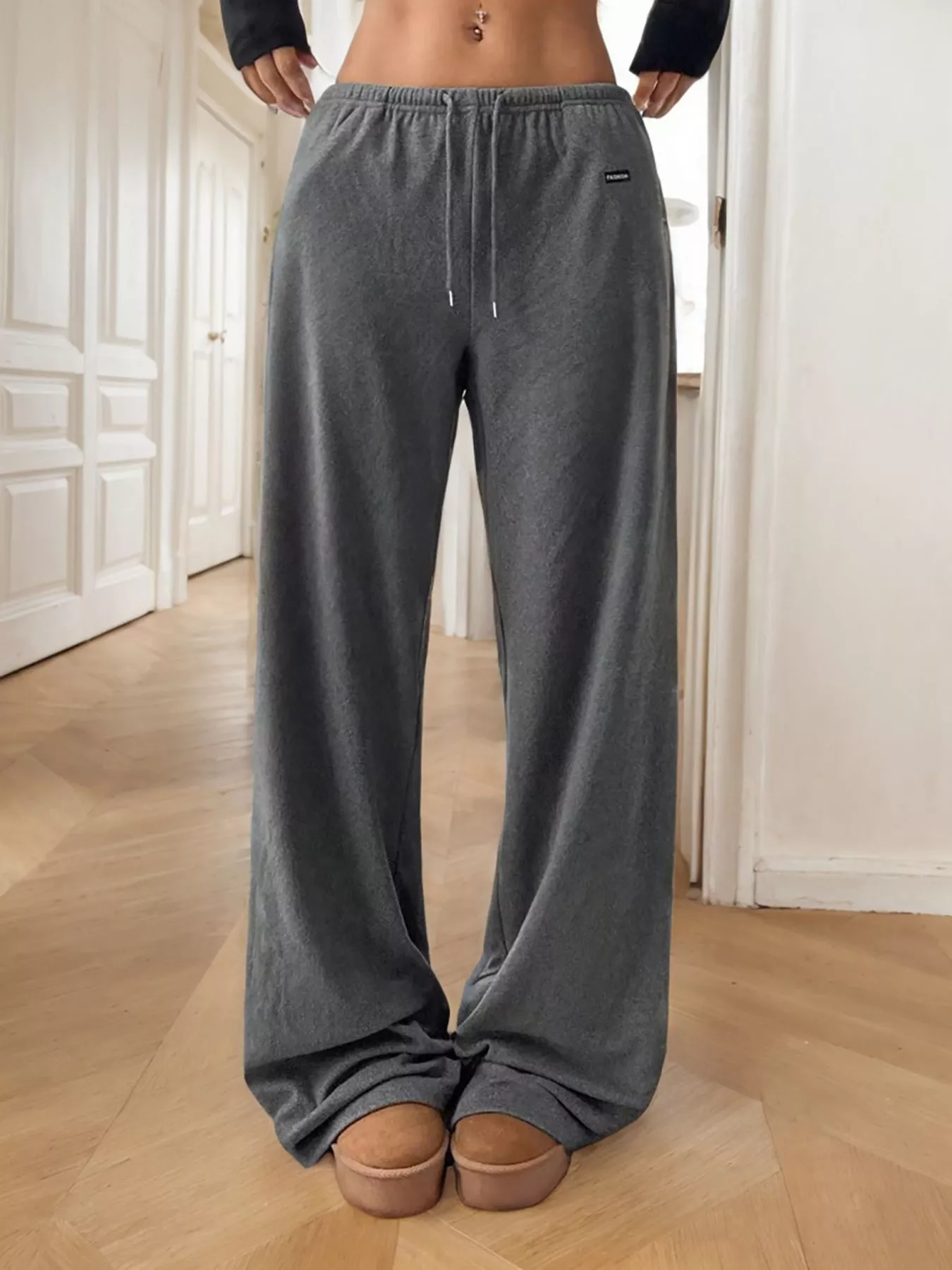 Relaxed Fit Drawstring Pants - Image 8