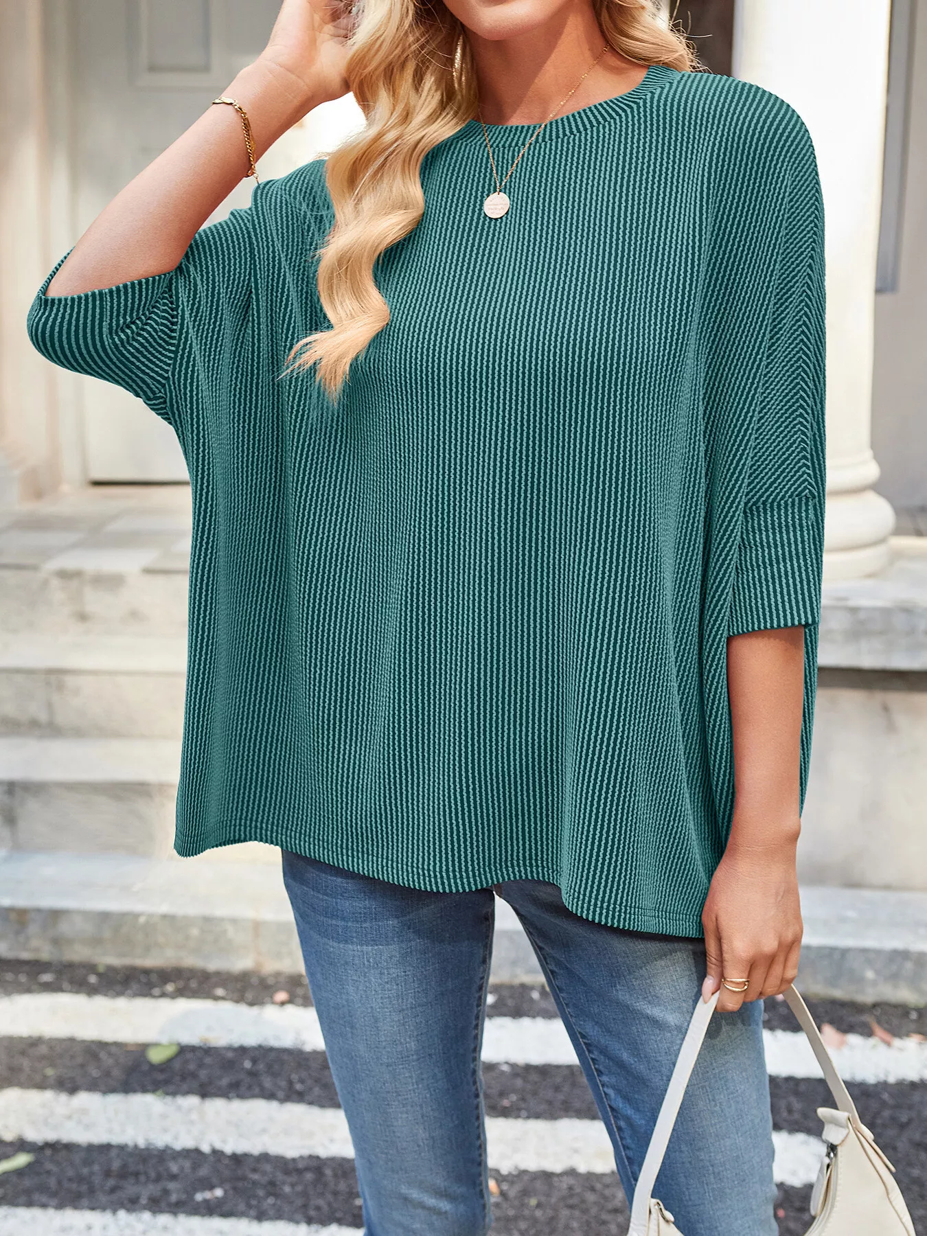 Relaxed Fit Half Sleeve T-Shirt - Image 15