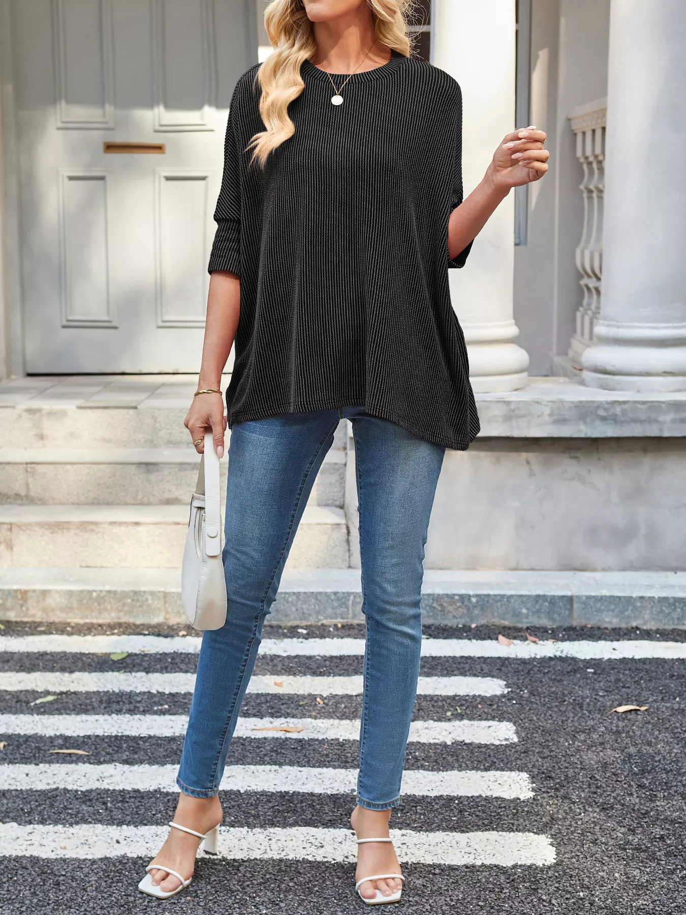Relaxed Fit Half Sleeve T-Shirt - Image 23