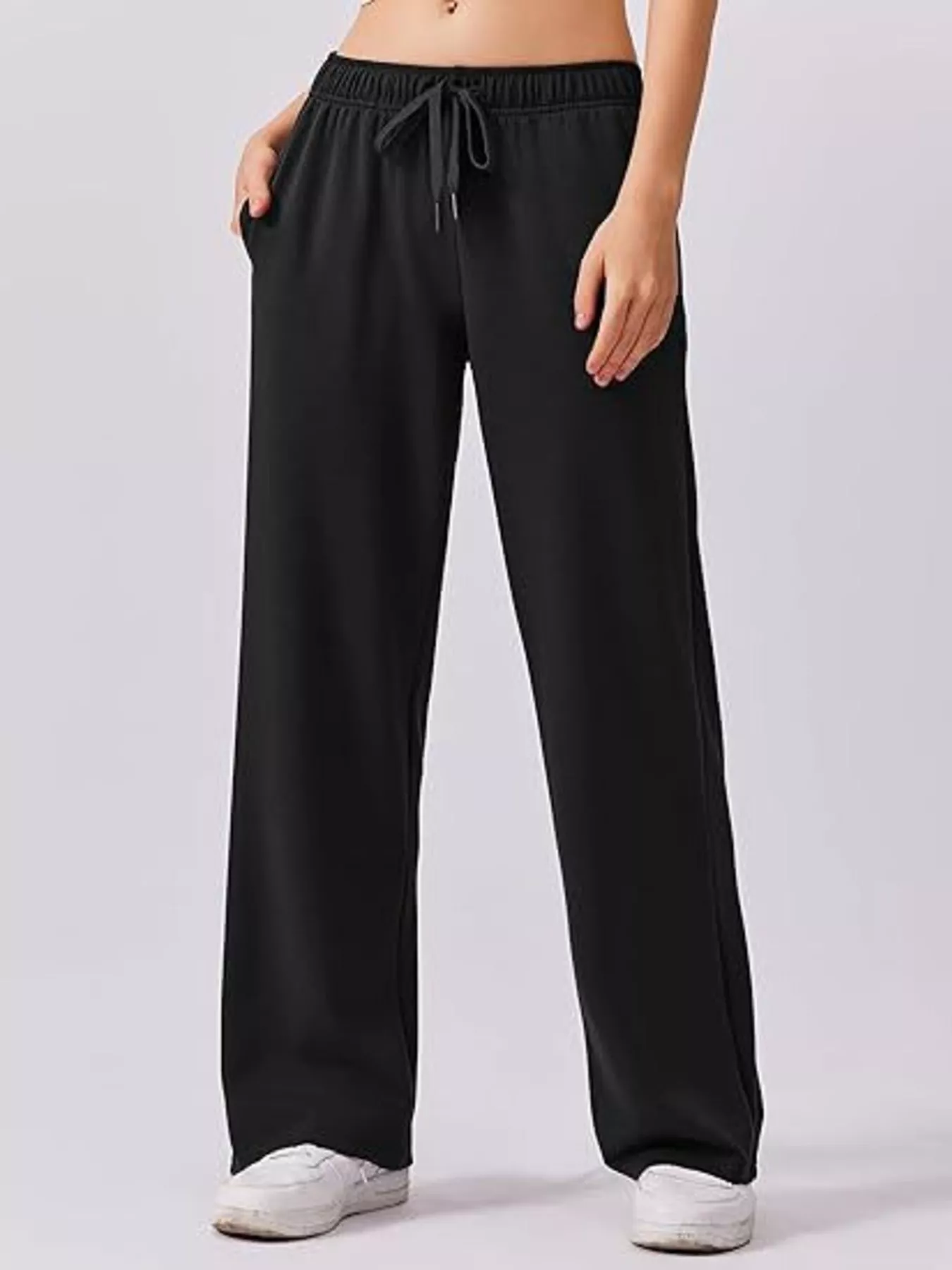 Relaxed Fit Quarter-Zip Top and Pants Set - Image 6