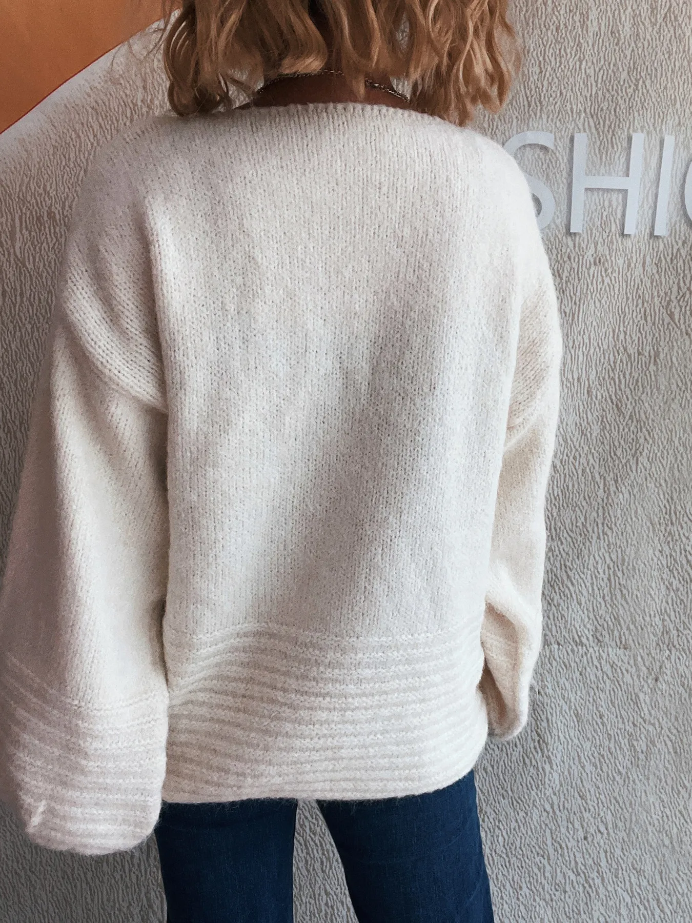 Relaxed Fit Round Neck Sweater - Image 20