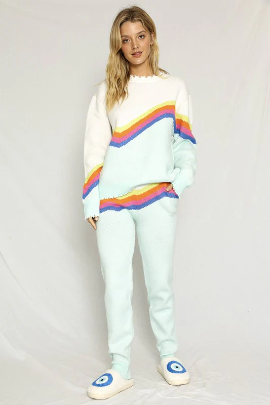 Retro stripe sweater - Image 4