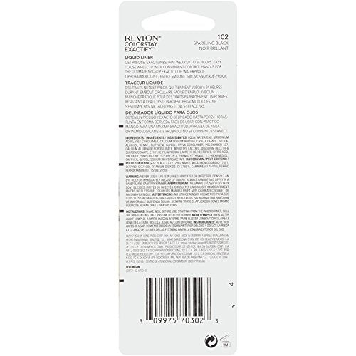 Revlon ColorStay Exactify Liquid Liner Sparkling Black - Image 3