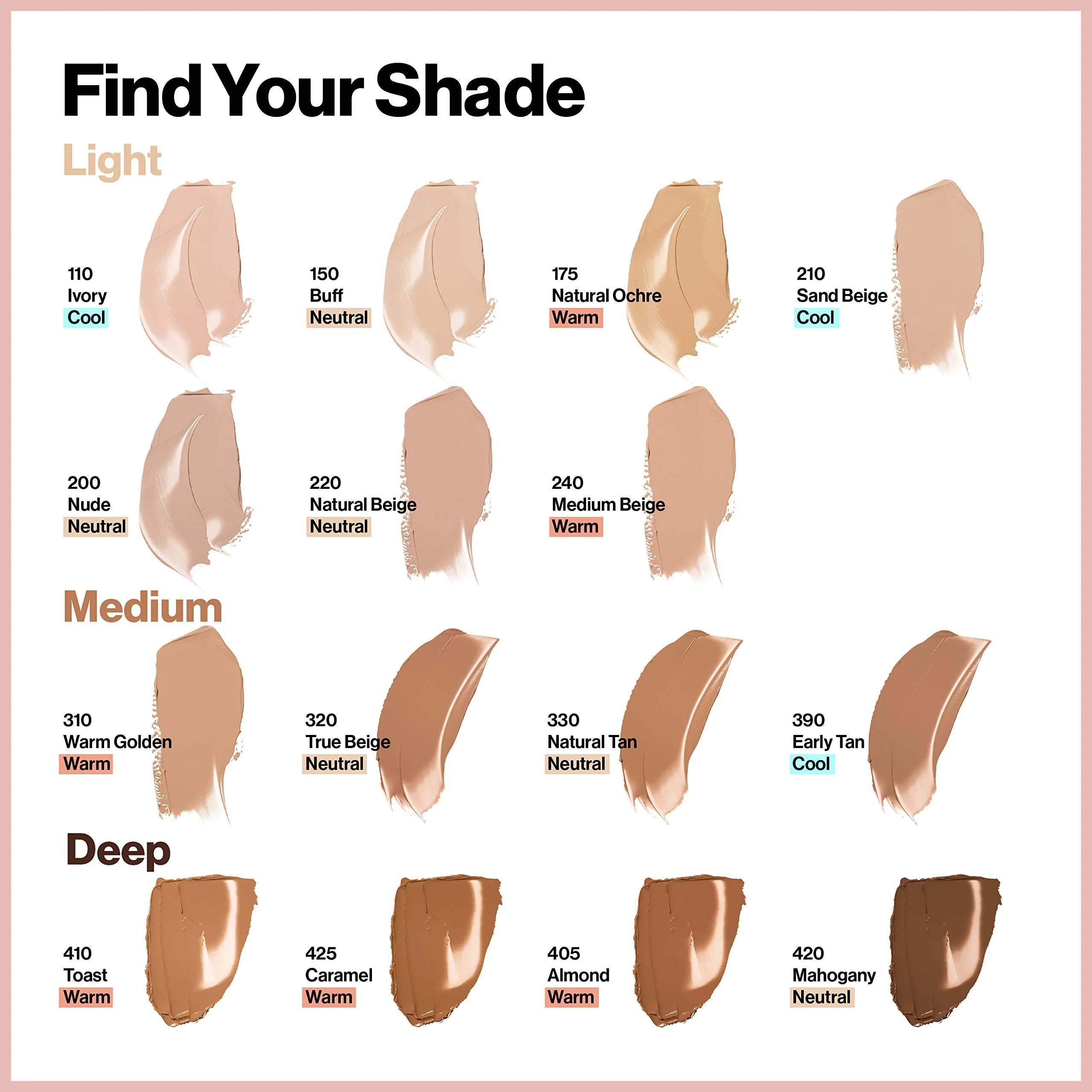 Revlon ColorStay Full Cover Longwear Matte Foundation, Heat & Sweat Resistant Lightweight Face Makeup - Image 27
