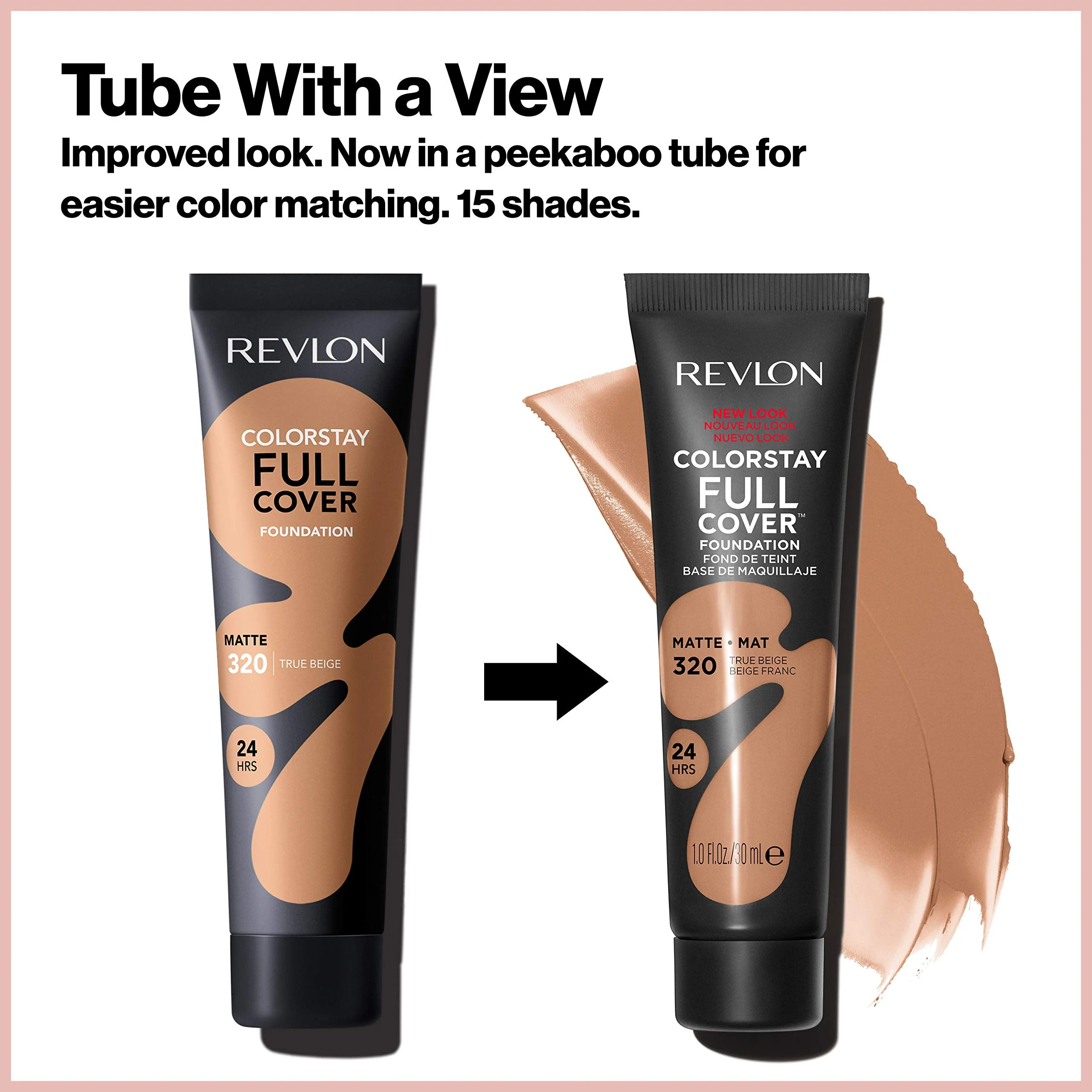 Revlon ColorStay Full Cover Longwear Matte Foundation, Heat & Sweat Resistant Lightweight Face Makeup - Image 88