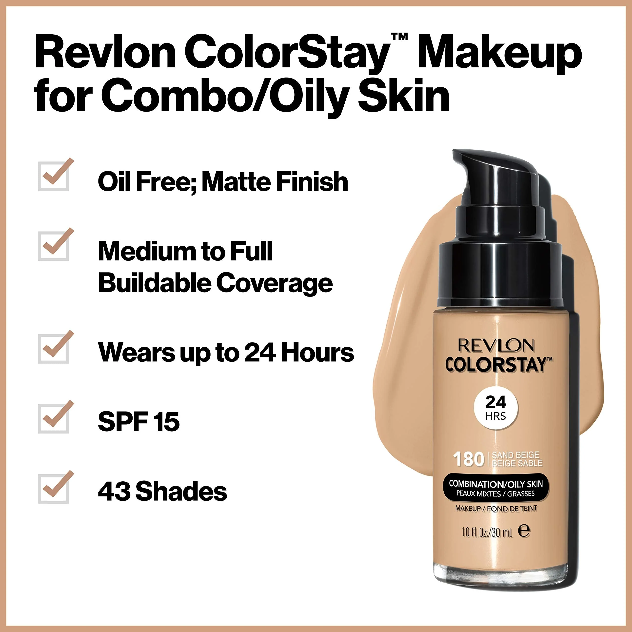 Revlon ColorStay Liquid Foundation Makeup - Image 102