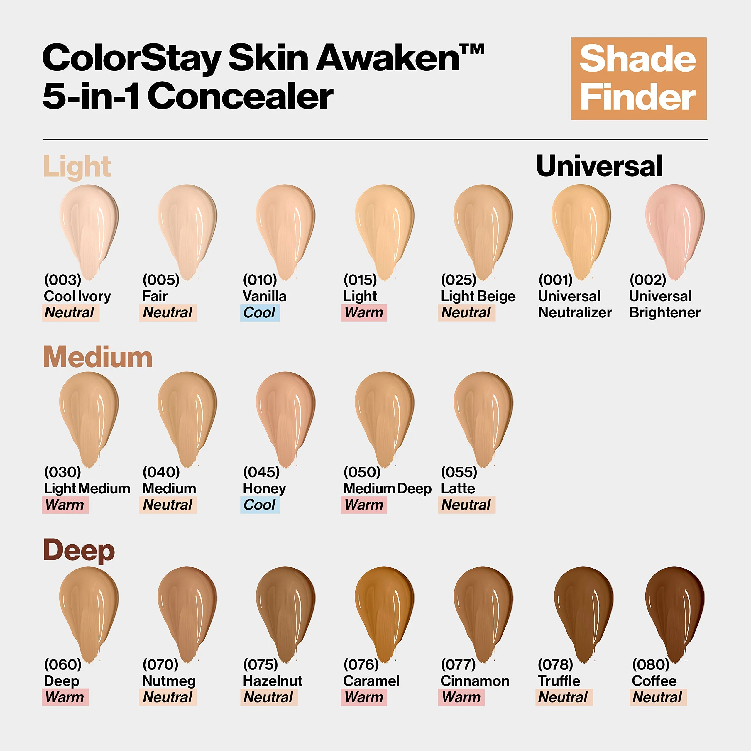Revlon ColorStay Skin Awaken 5-in-1 Concealer - Image 114