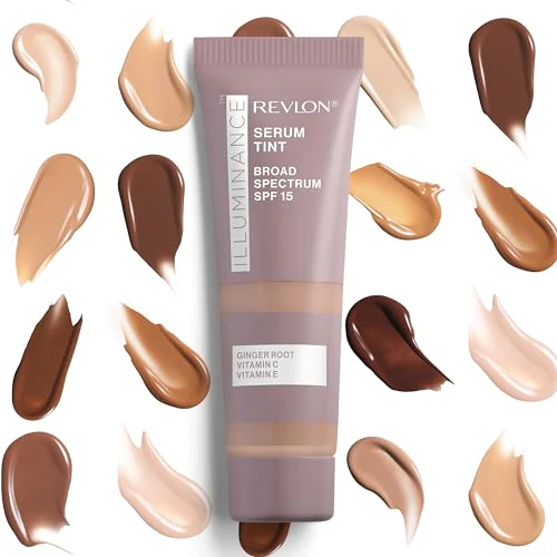 Revlon Illuminance Tinted Serum, Triple Hyaluronic Acid, Evens Out Skin Tone Over Time and Hydrates All Day, SPF 15, 209 Buff Beige, 0.94 fl oz. - Image 7