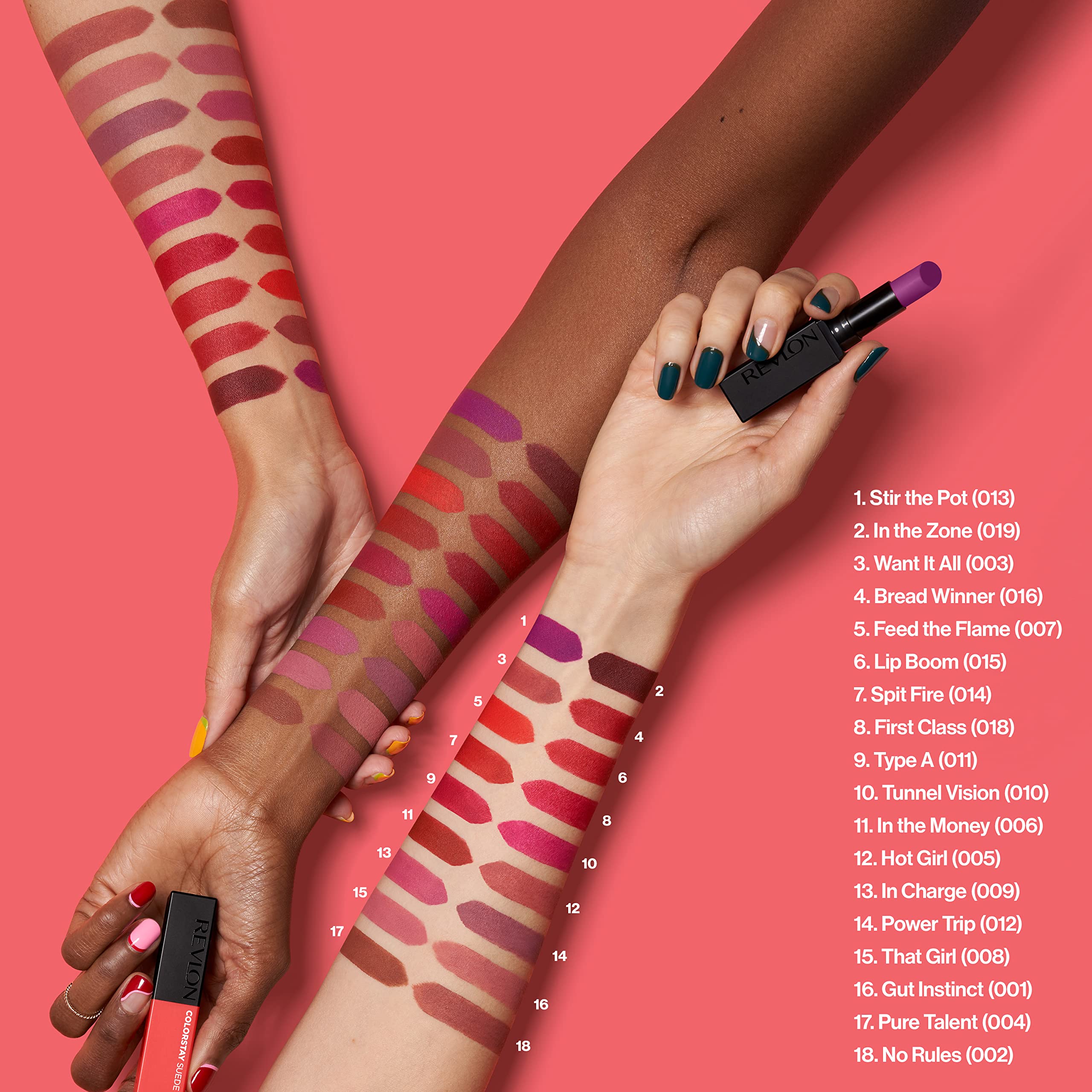 REVLON Lipstick, ColorStay Suede Ink, Built-in Primer - Image 150