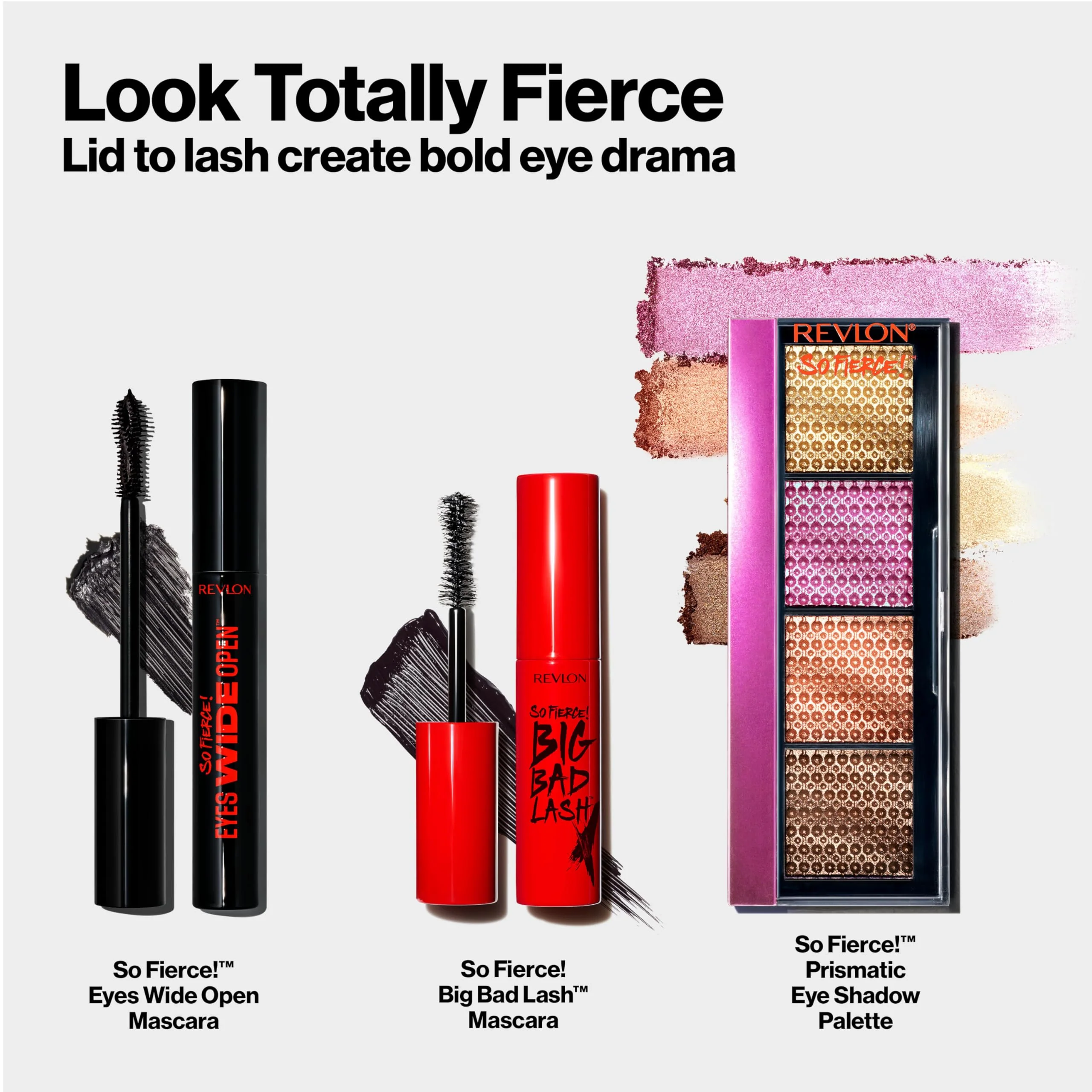 Revlon So Fierce Eyes Wide Open Mascara with Push-up Brush, For Volumizing & High Lifting Eyelashes, Smudge-proof, Flake Resistant, 103 Black Brown, 0.24 fl oz - Image 17