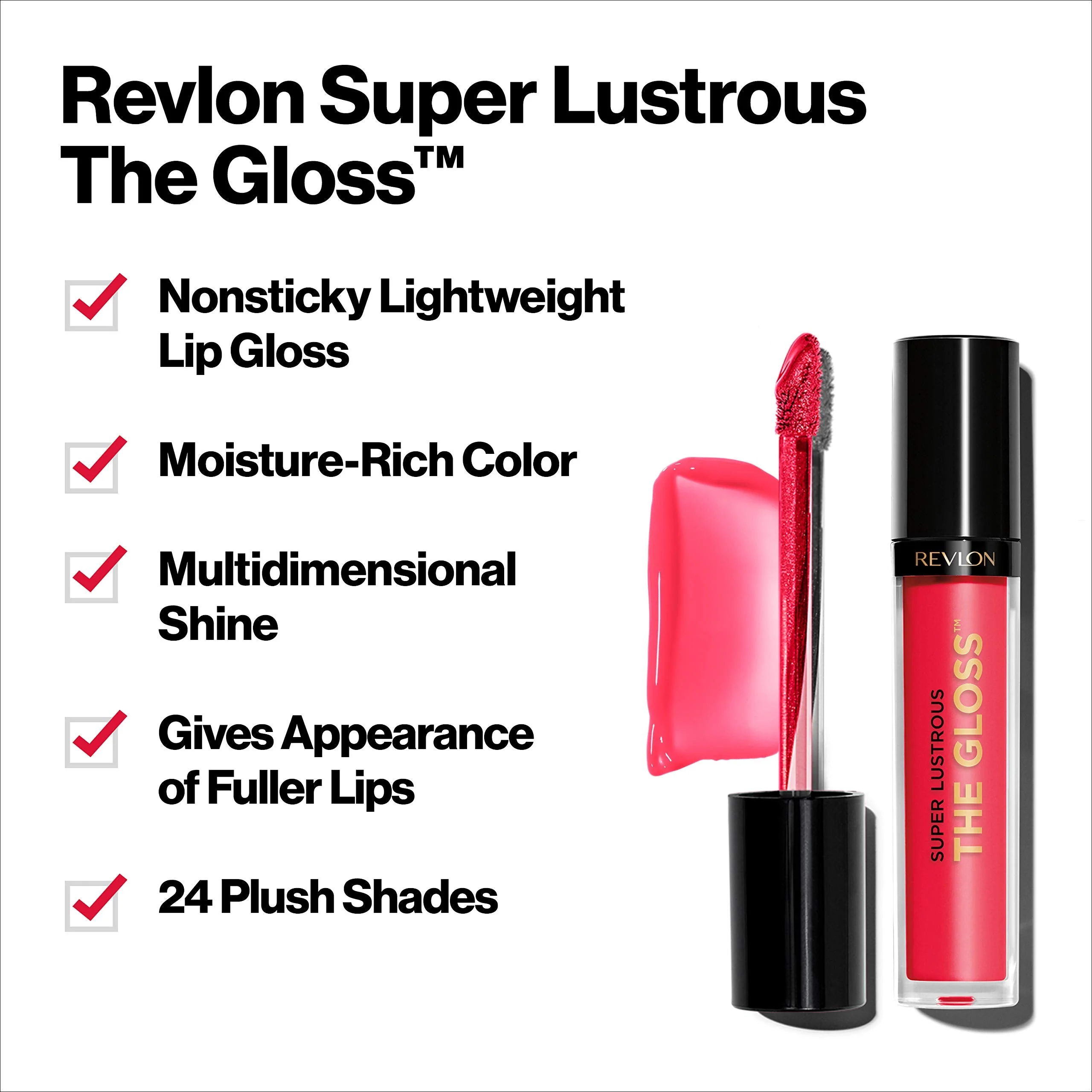 Revlon Super Lustrous Lipgloss, SPF 15, 0.2 Ounce - Image 21