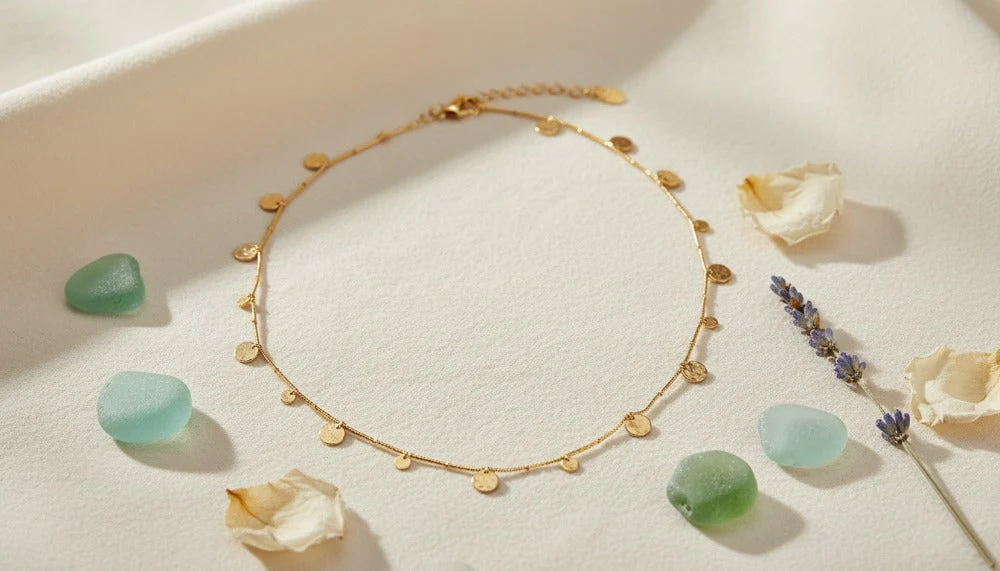 Rose Gold Charm Necklace