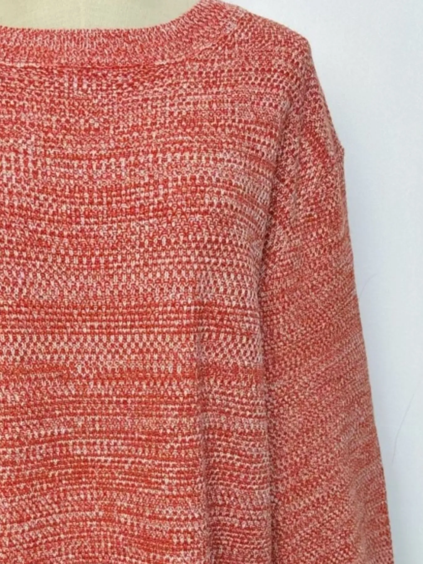 Round Neck Long Sleeve Sweater - Image 2
