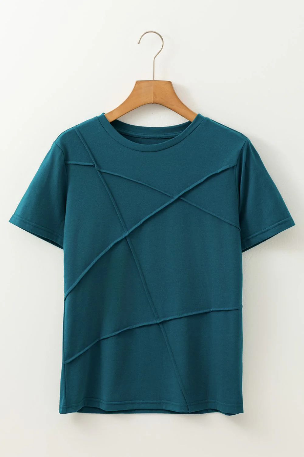Round Neck Short Sleeve T-Shirt - Image 5