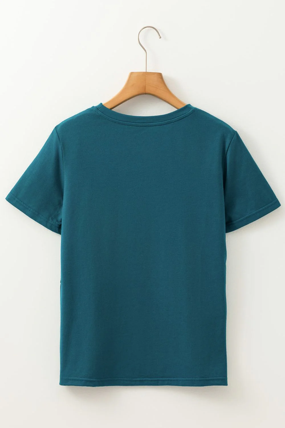 Round Neck Short Sleeve T-Shirt - Image 6