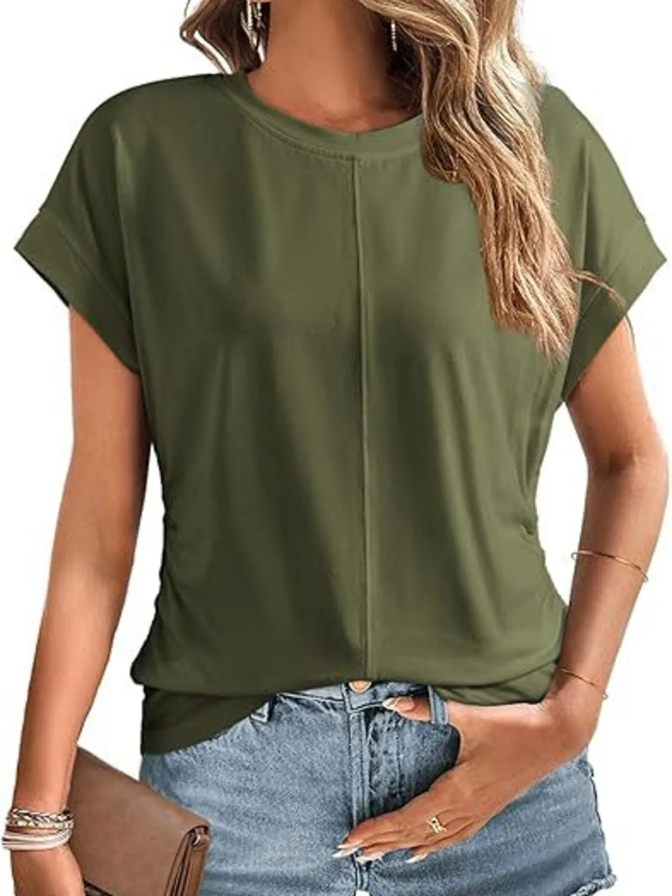 Round Neck Short Sleeve T-Shirt