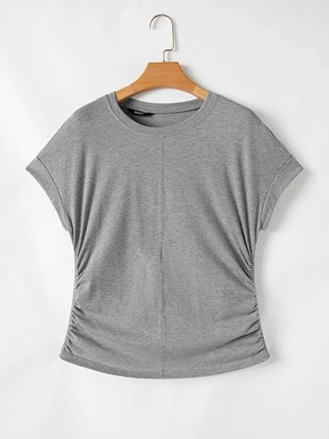 Round Neck Short Sleeve T-Shirt - Image 12