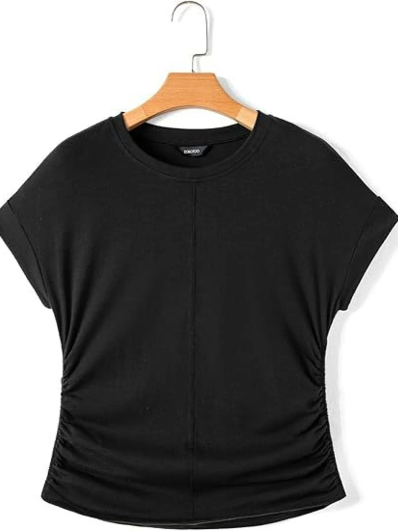 Round Neck Short Sleeve T-Shirt - Image 16