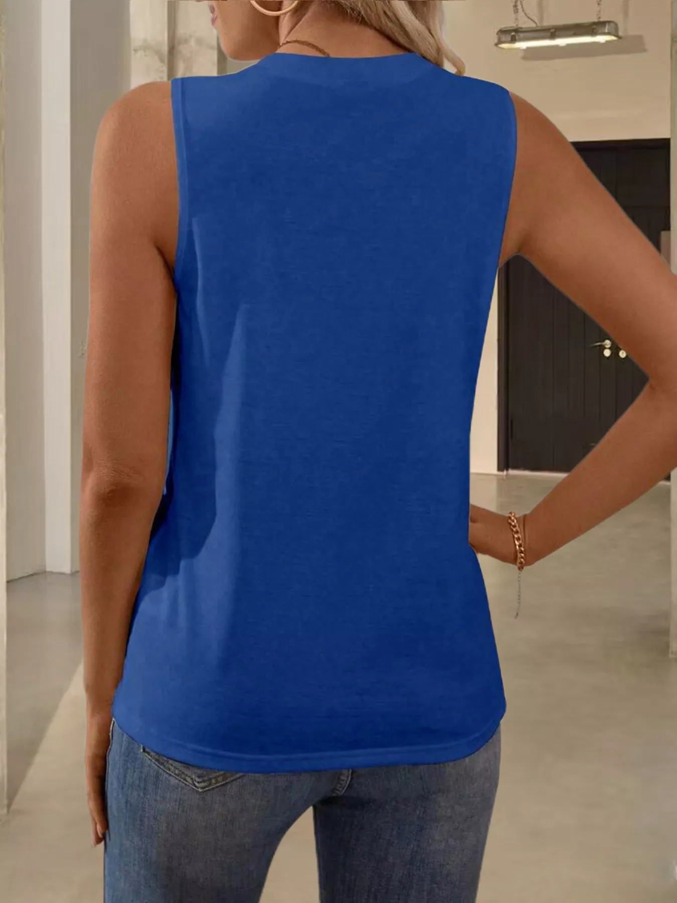 Round Neck Tank Top - Image 17