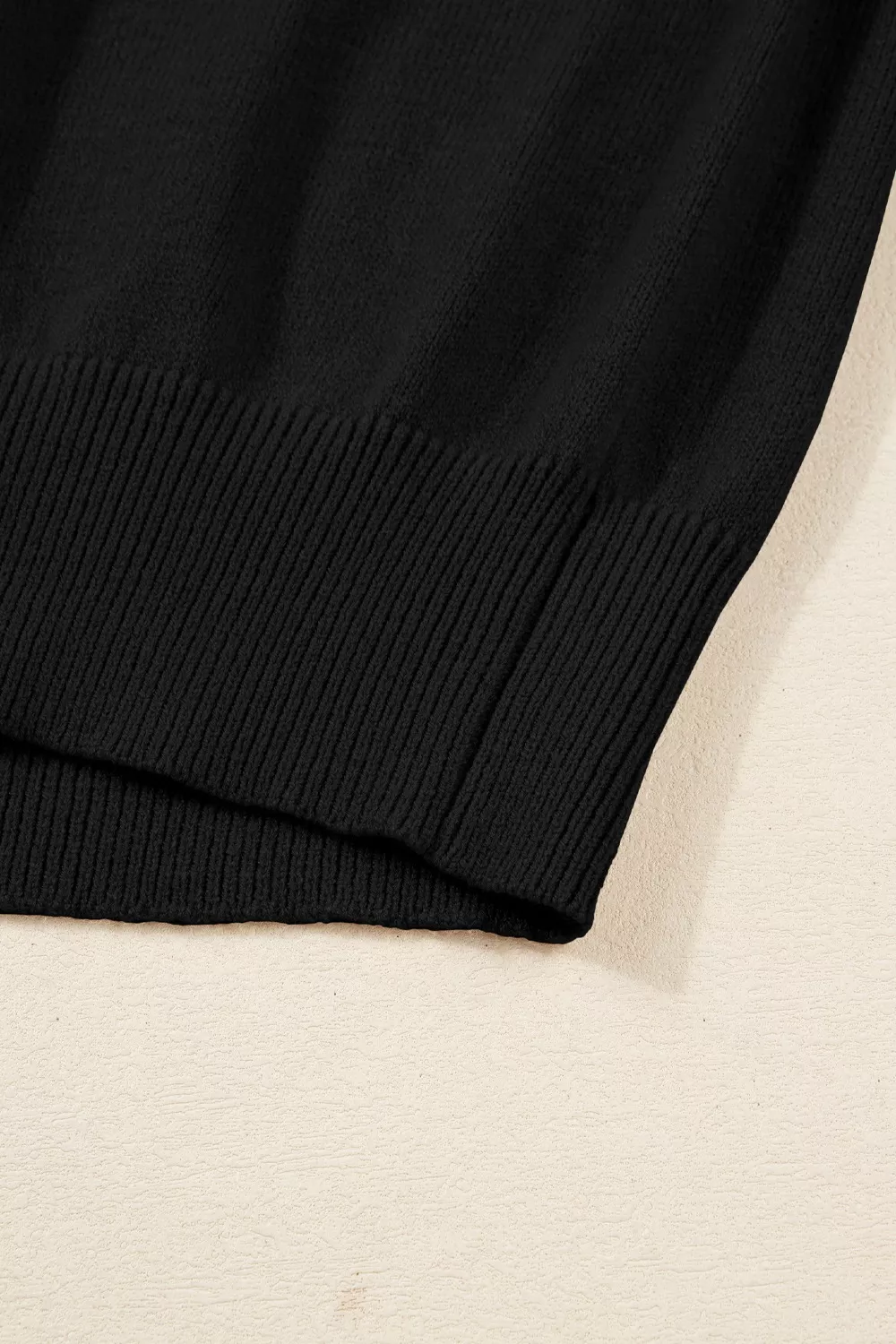 Round Neck Top and Skirt Sweater Set - Image 8