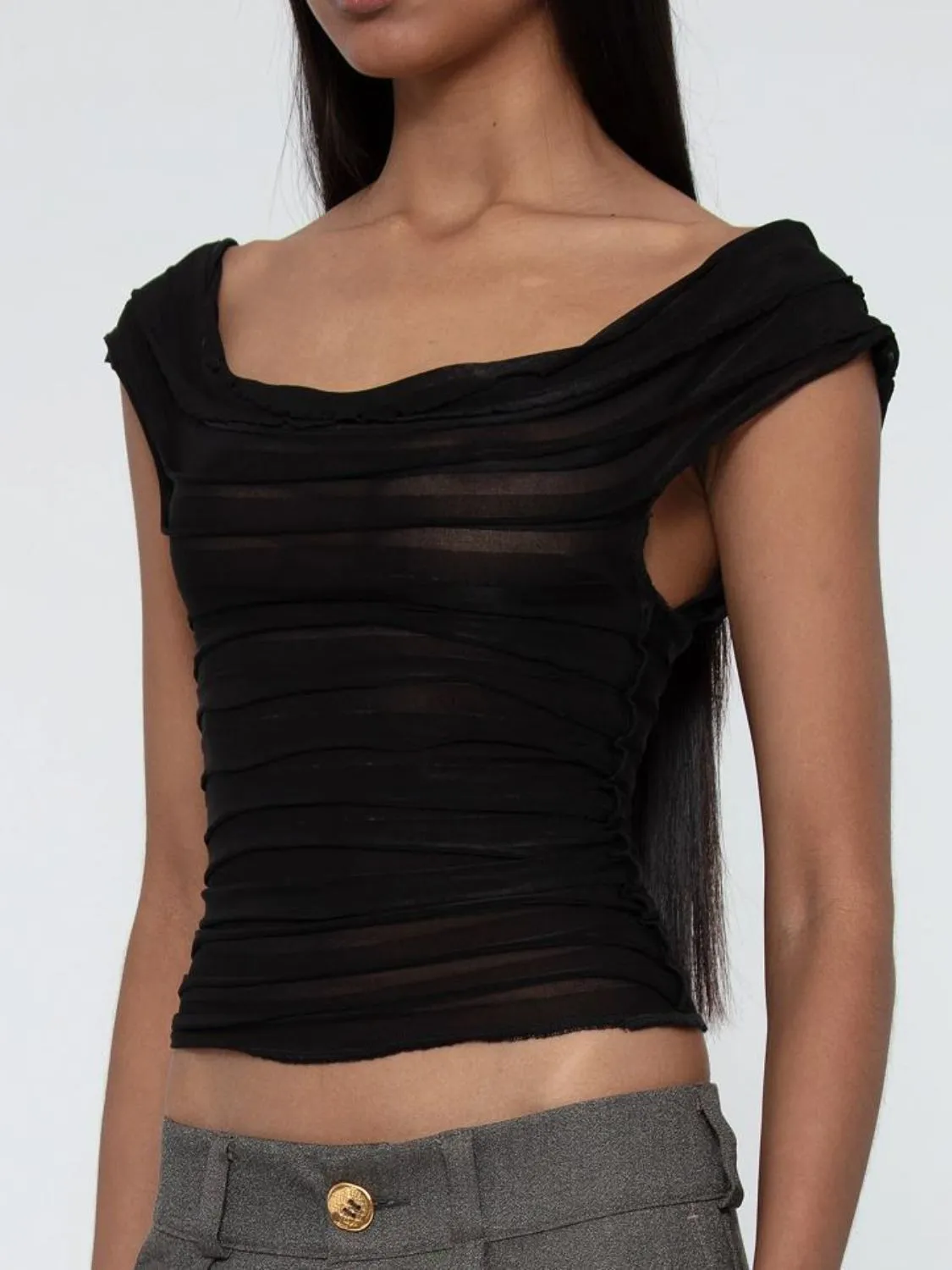 Ruched Solid Tank - Image 13