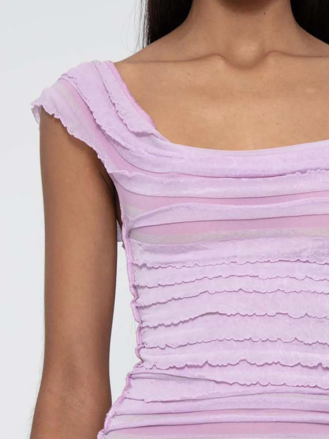 Ruched Solid Tank - Image 20