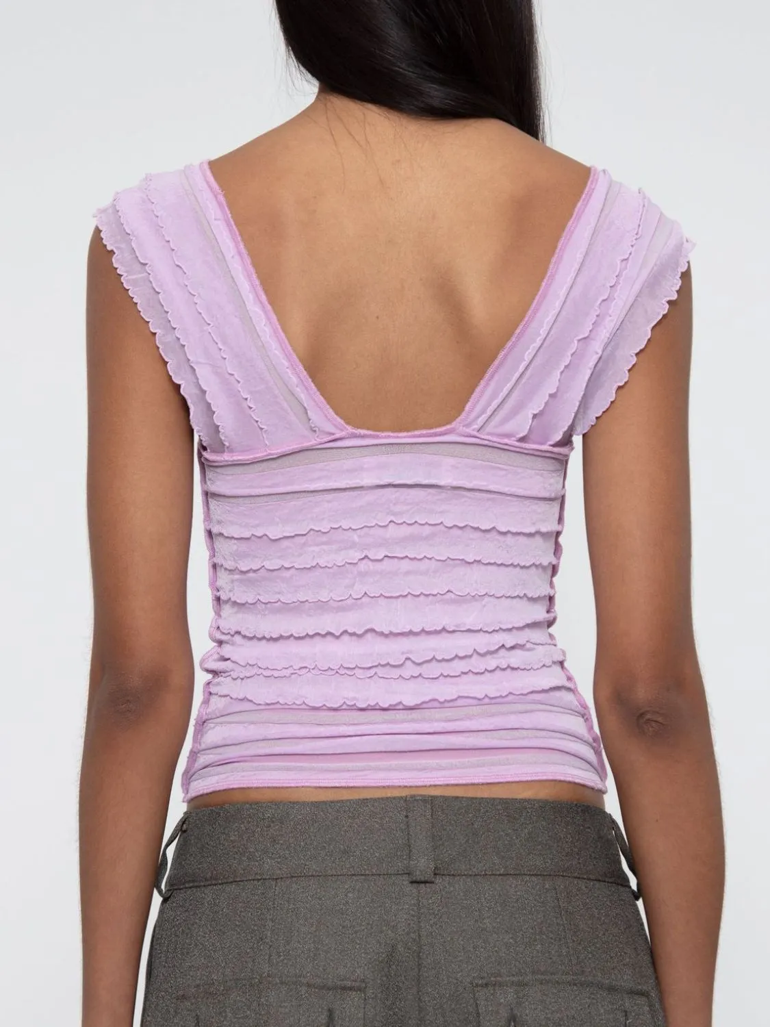 Ruched Solid Tank - Image 21