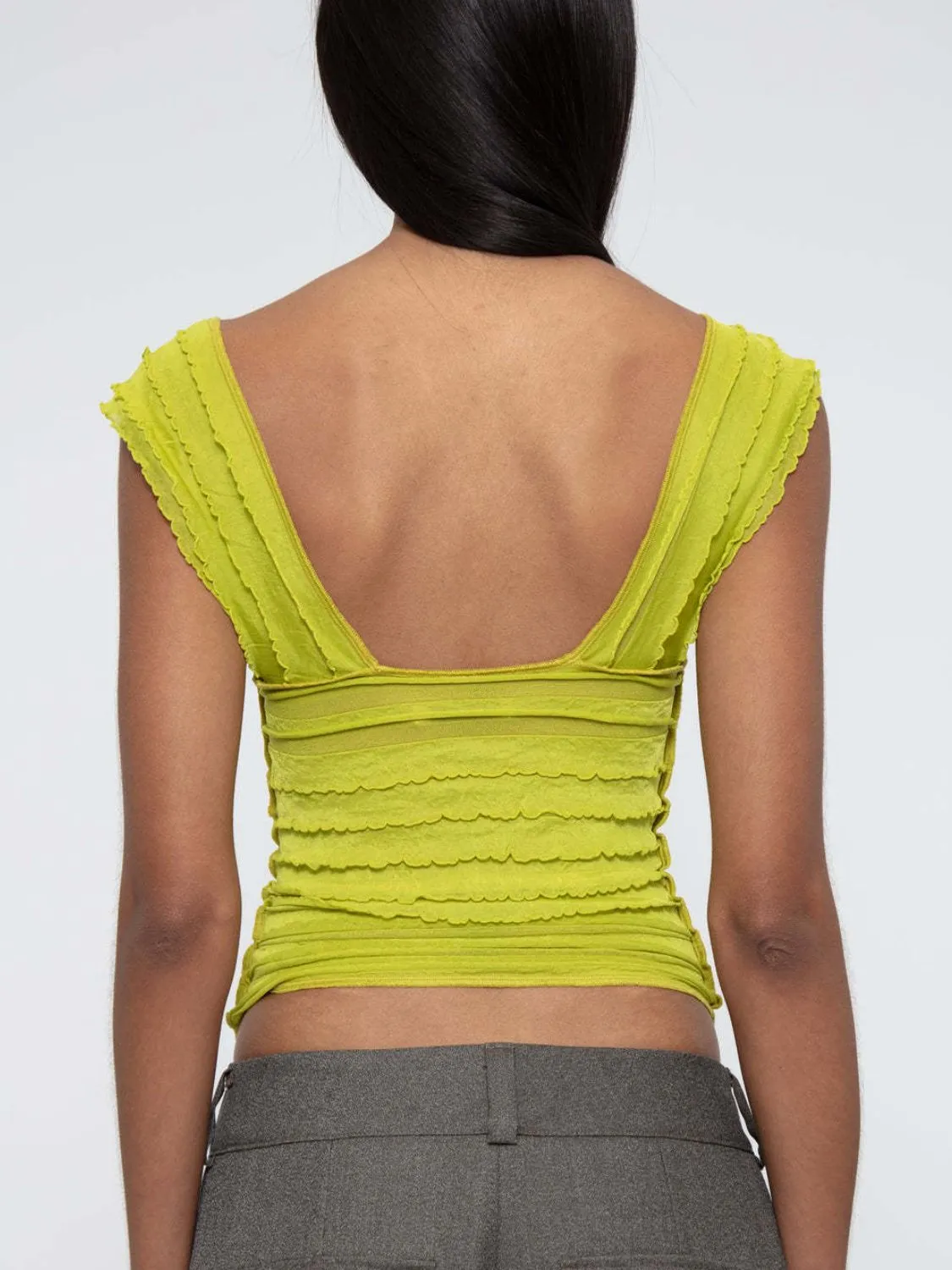 Ruched Solid Tank - Image 36