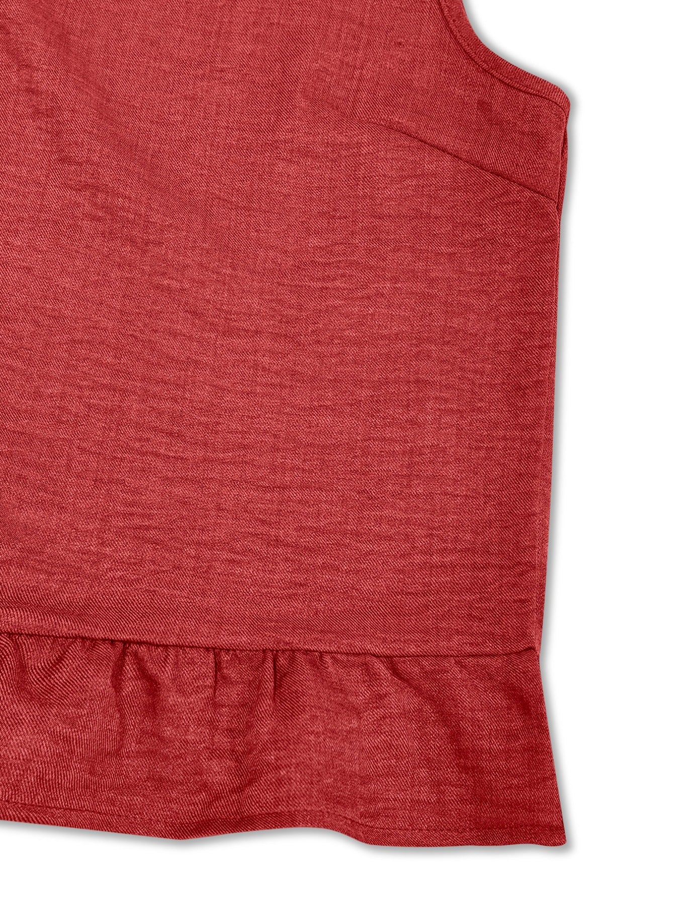 Ruffle Hem Tank and Pants Set - Image 8