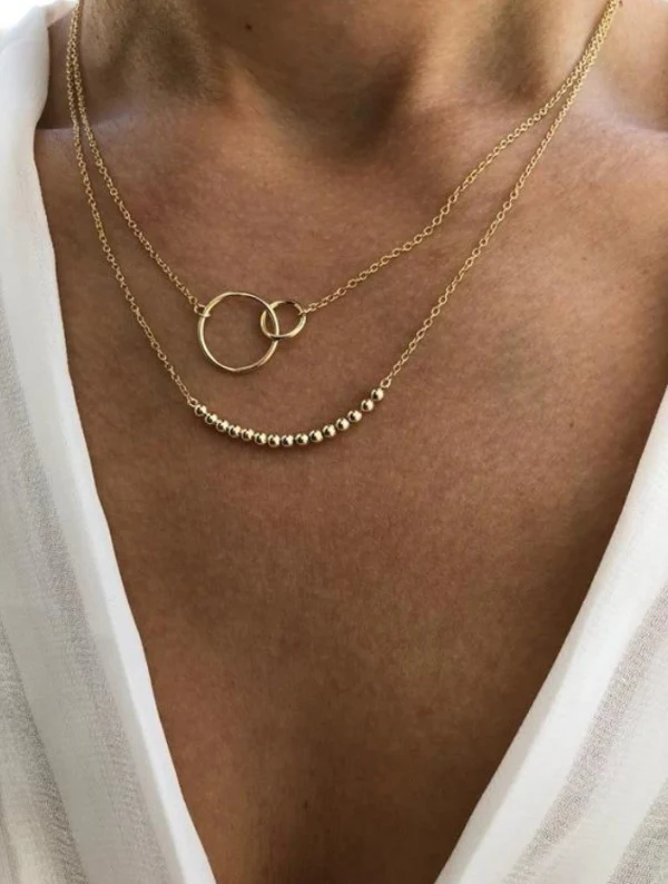 Ryan Gold Necklace - Image 2